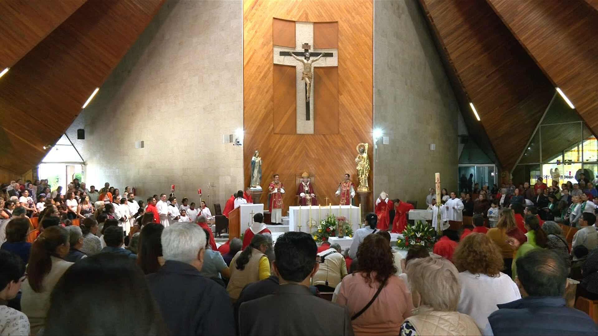 Nuevo Santuario de San Judas Tadeo en Cuemanco Atrae a Miles de Fieles