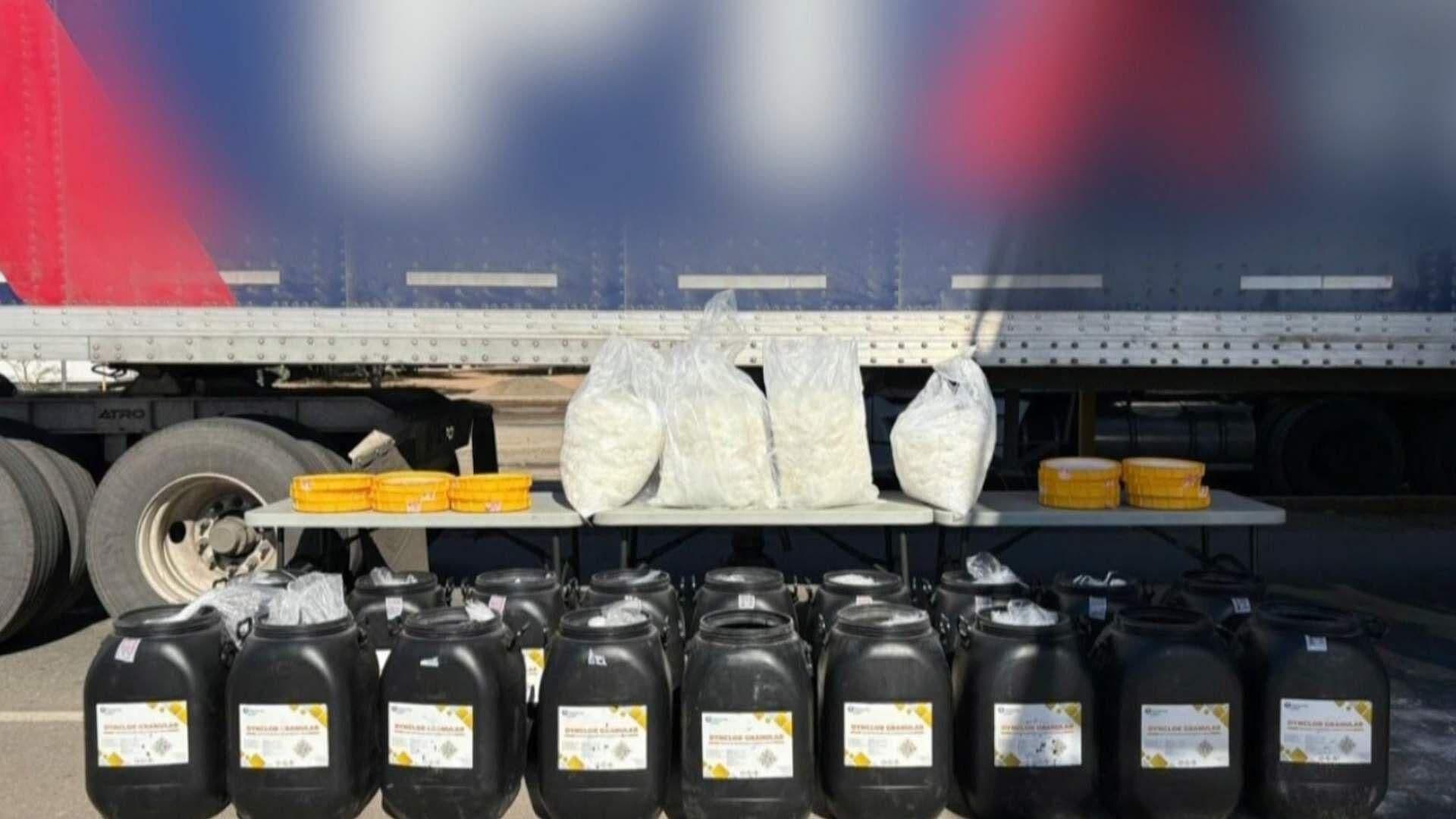 Aseguran Metanfetamina con Valor Aproximado de 18 Millones de Pesos en San Luis Río Colorado