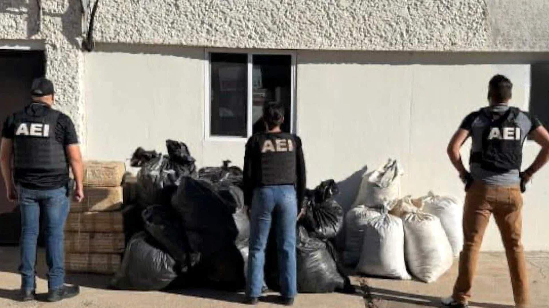 Aseguran Media Tonelada de Marihuana en la Carretera Parral–Balleza