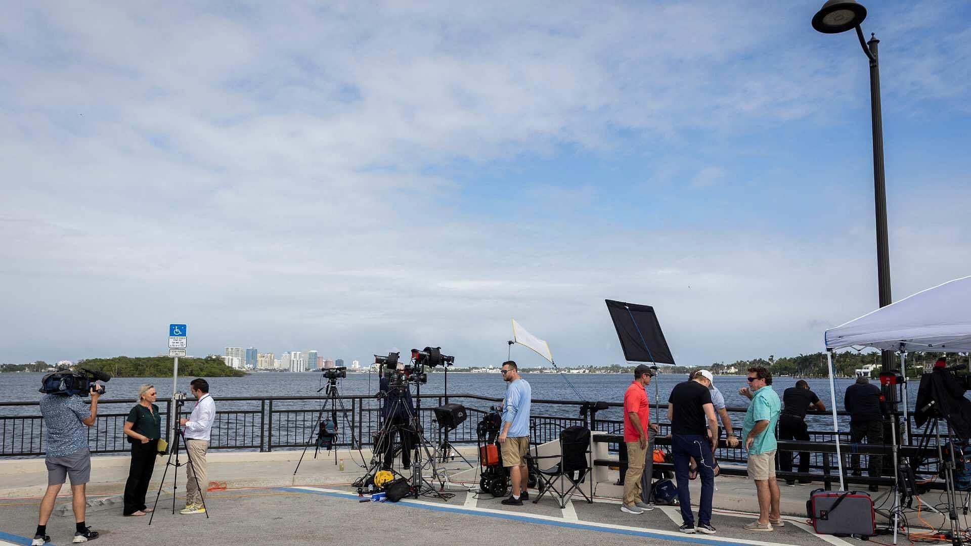 Refuerzan Medidas de Seguridad en Mar-a-Lago Previo a la Elección Presidencial en EUA