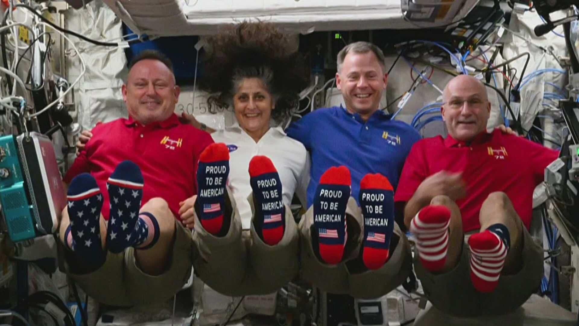 Astronautas Estadounidenses Votan Desde la Estación Espacial Internacional