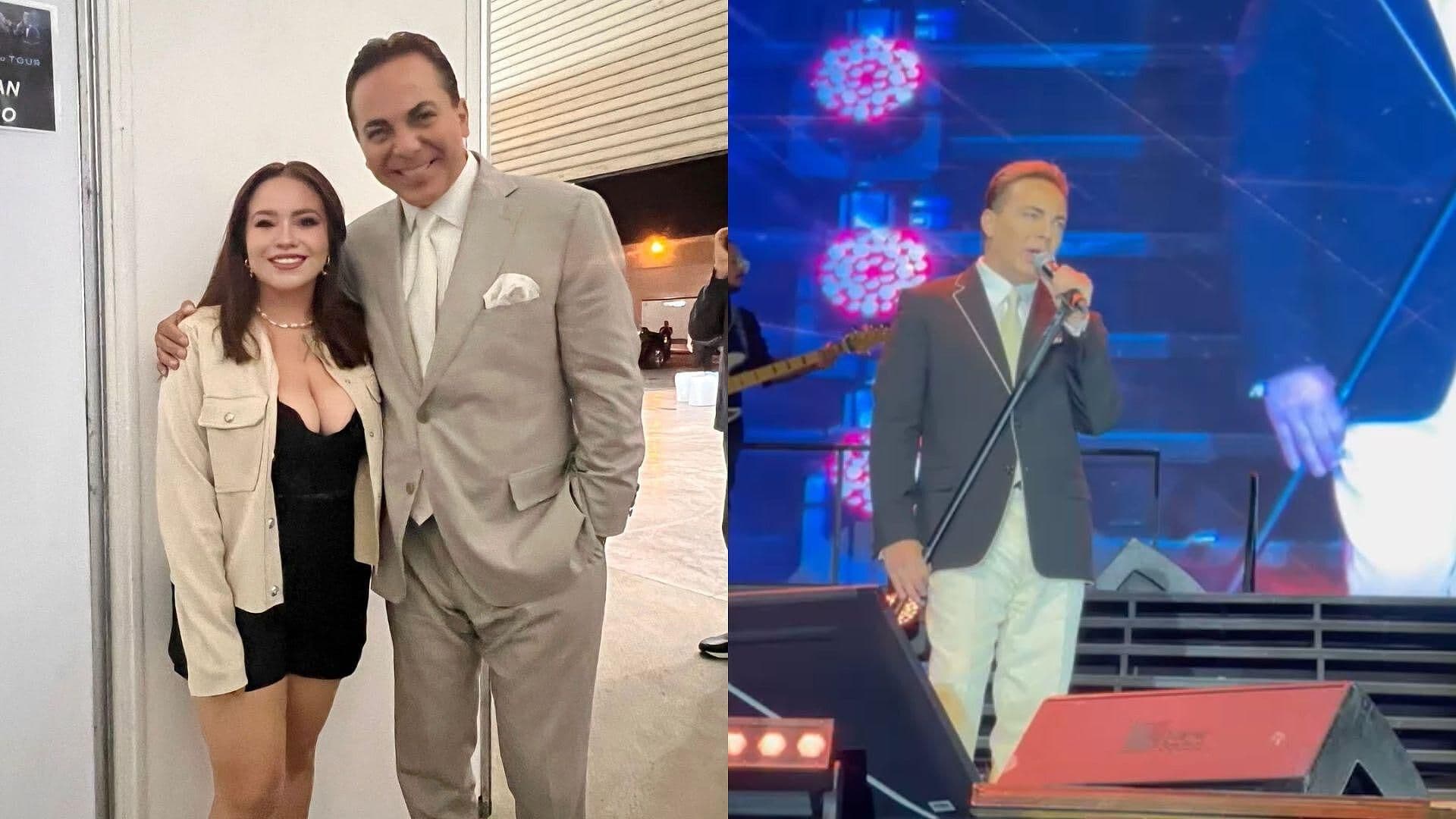 Cumple su Sueño; Cristian Castro Invita a una Fanática a Conocerlo al Backstage