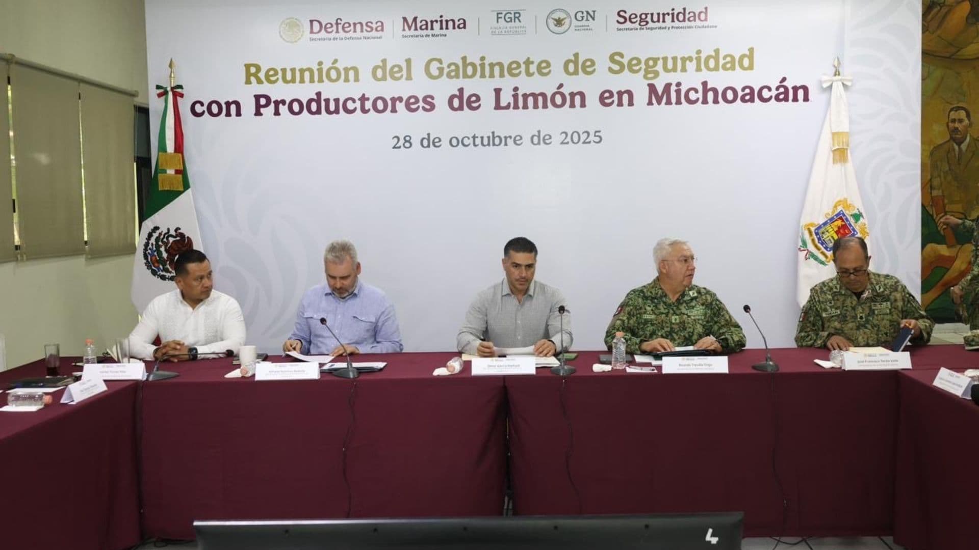 García Harfuch Anuncia Acciones de Seguridad para Limoneros, tras Asesinato de Bernardo Bravo