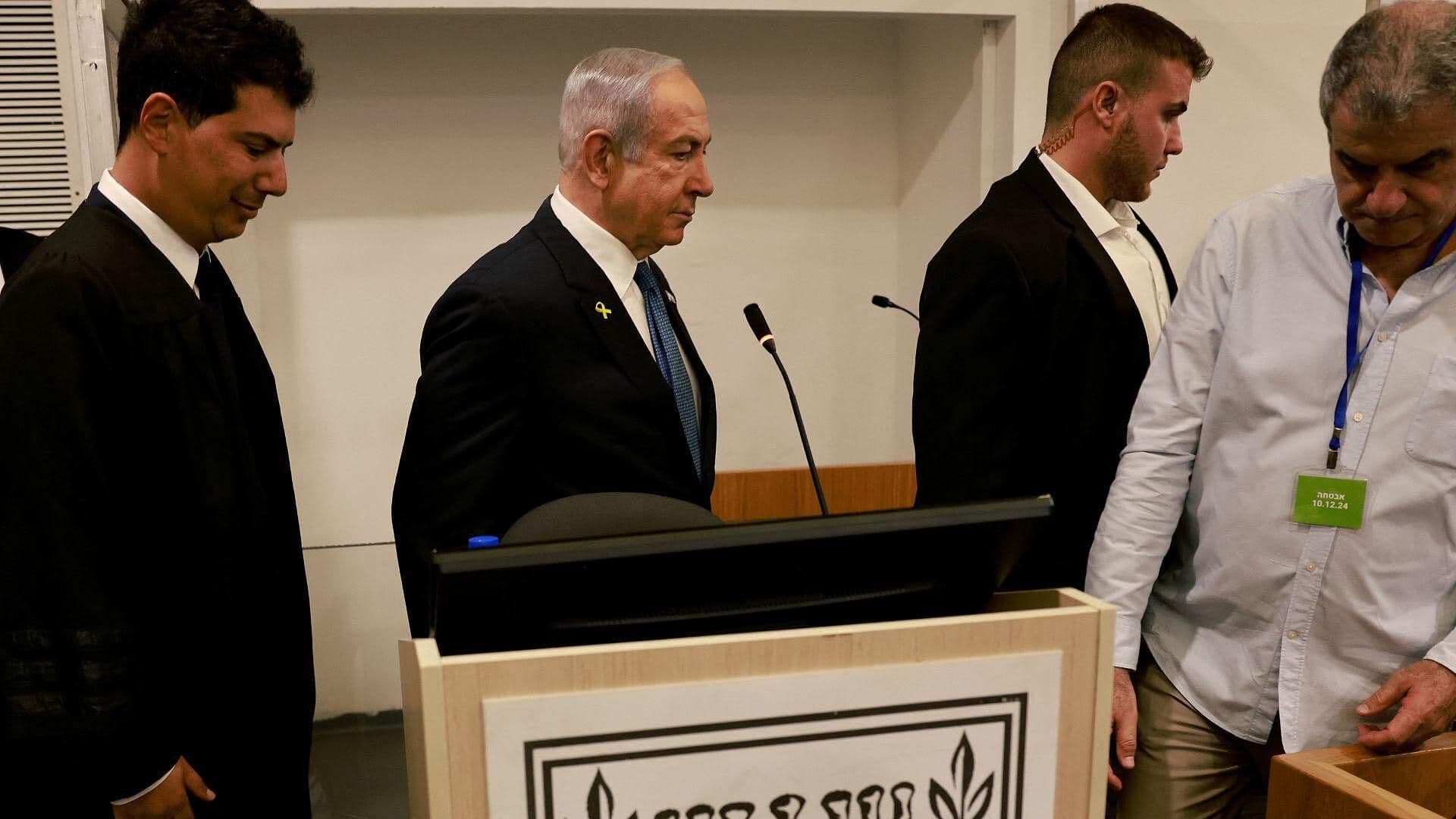Netanyahu Comparece en Tel Aviv por Acusaciones de Sobornos