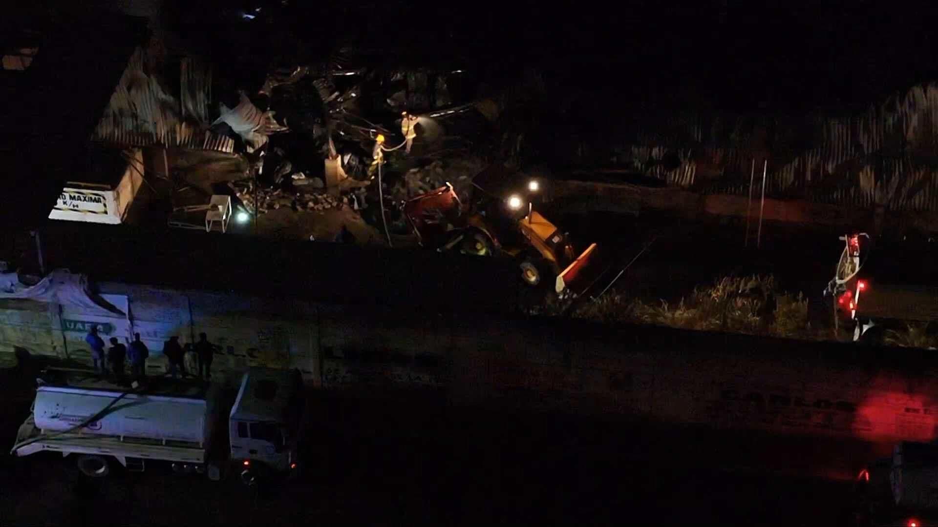 Controlan Incendio en Fábrica Textil en Ixtapaluca; No Se Reportaron Personas Lesionadas