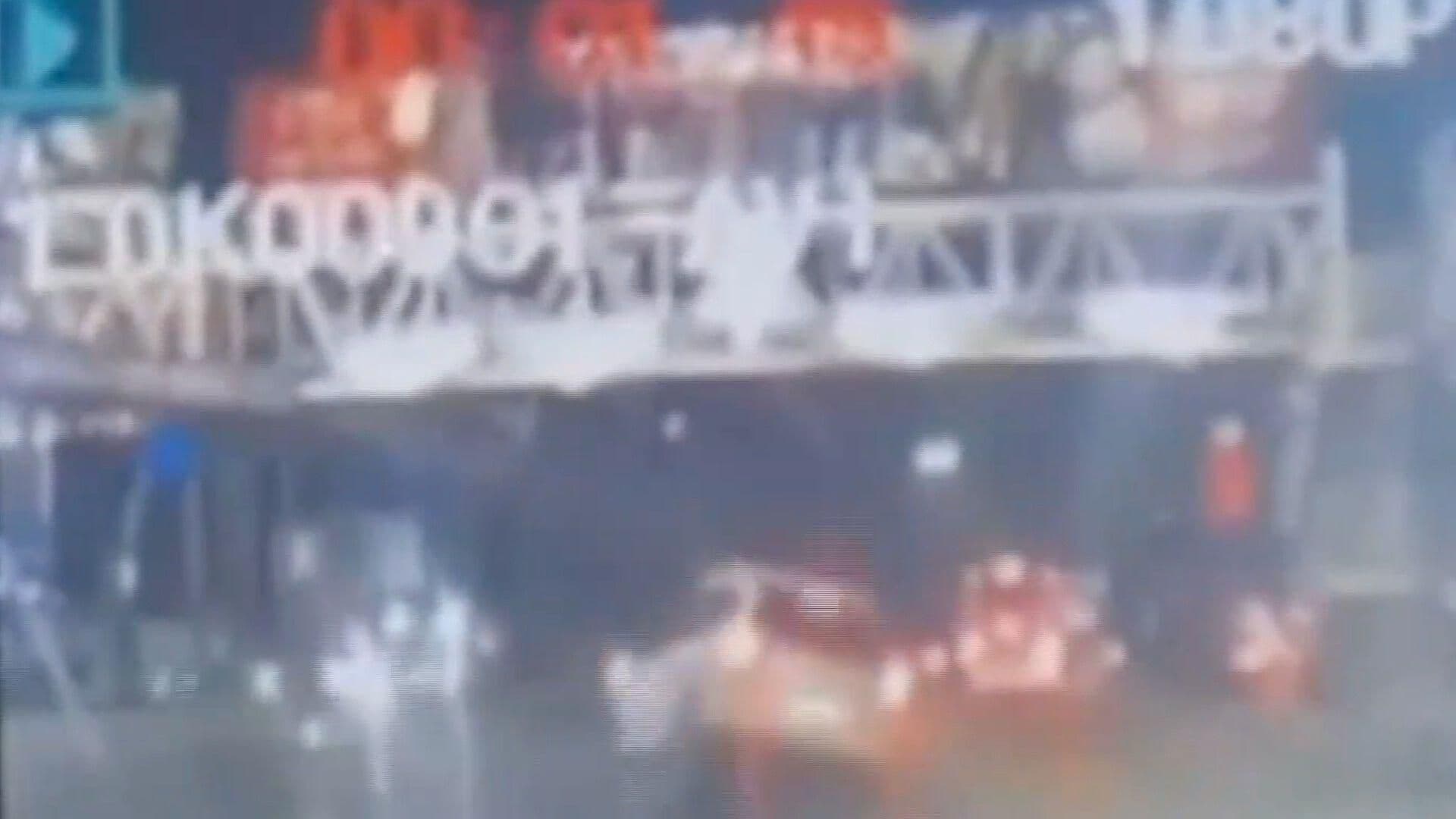 Captan Accidente de Camioneta en la Vía Atlixcáyotl de Puebla