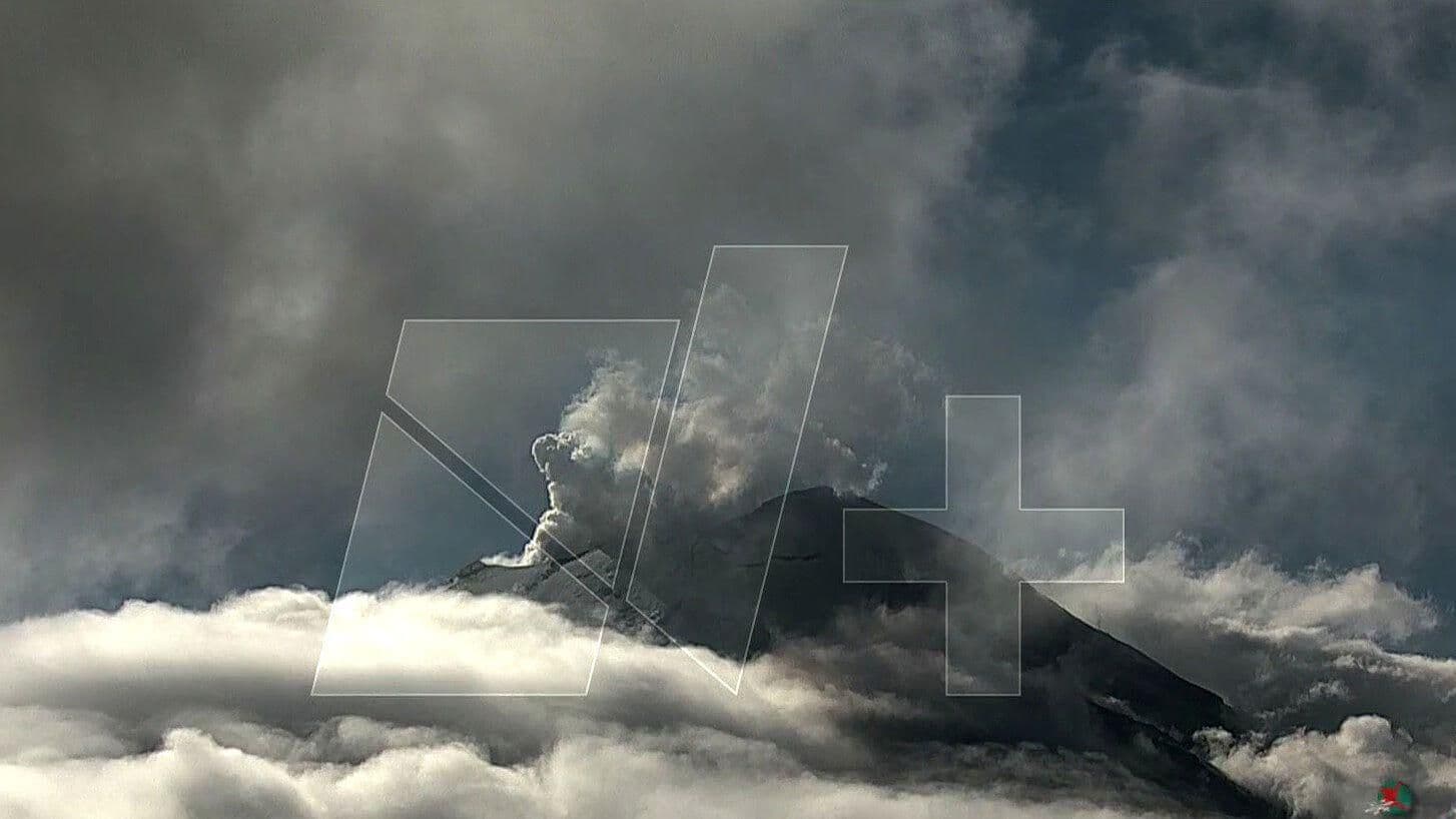 Así Luce el Volcán Popocatépetl Hoy 15 de Diciembre 2025