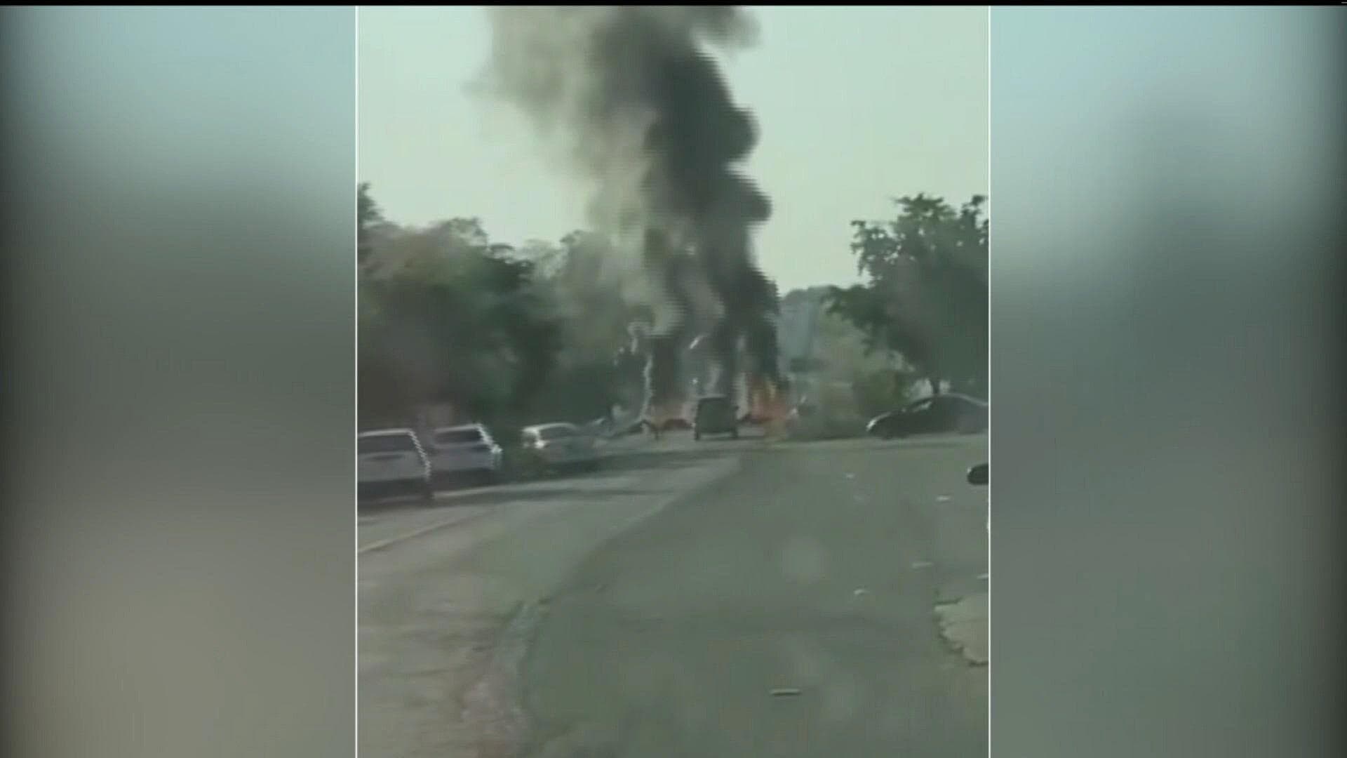 ¿Qué Pasó en Apatzingán? Civiles Armados Bloquearon e Incendiaron Llantas en Buenavista, Michoacán