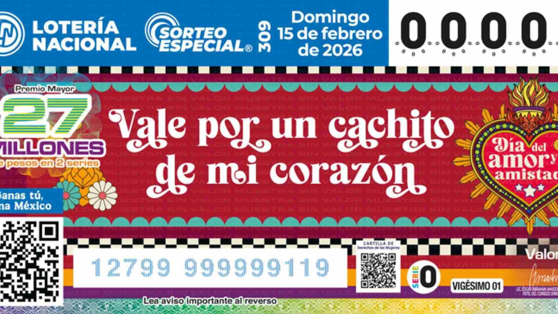 ¿Cuál fue el Número Ganador del Premio Mayor del Sorteo Especial 309 de la Lotería Nacional?