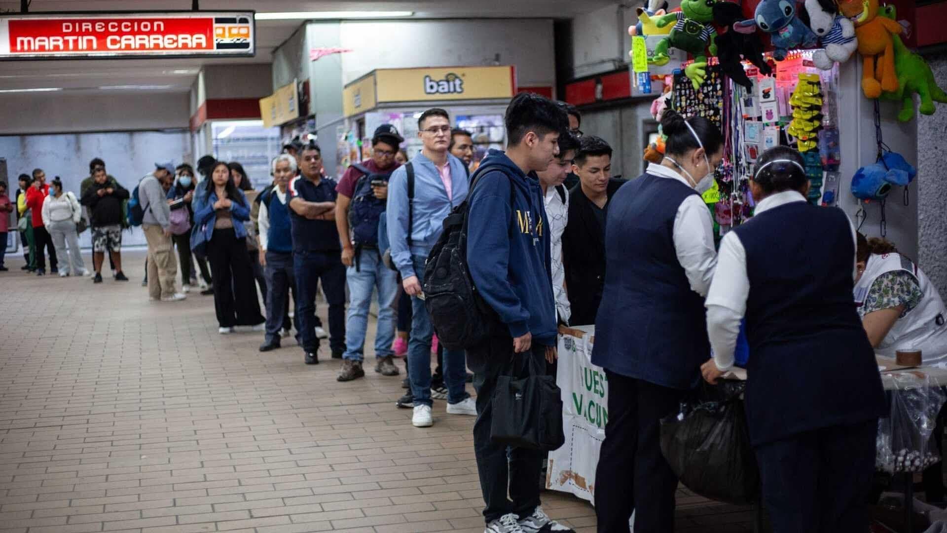 Campaña de Vacunación en el Metro: Hay 55 Módulos Disponibles para Prevenir el Sarampión