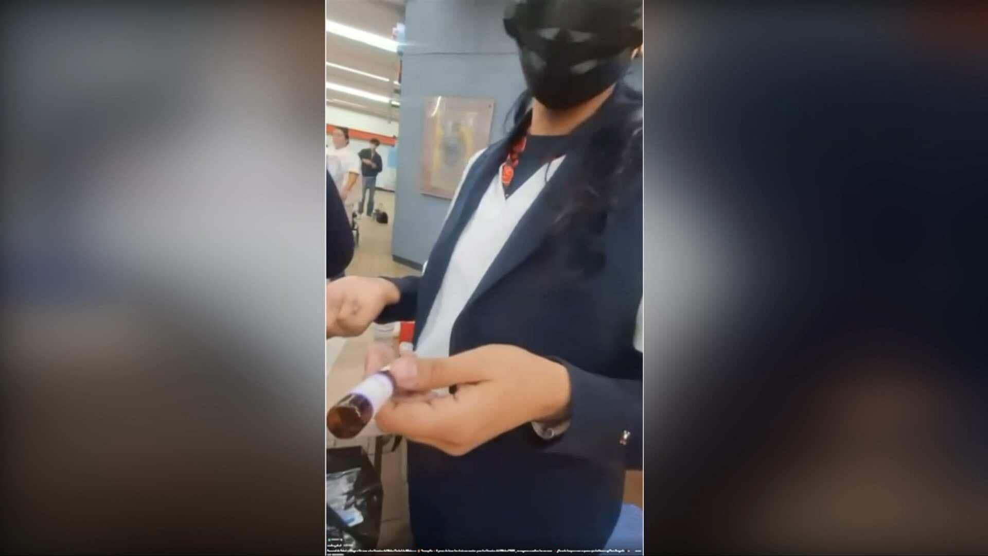 VIDEO: Enfermera Se Negó Aplicar Vacuna Sarampión en Metro por Ser Hora de Salida; IMSS Responde