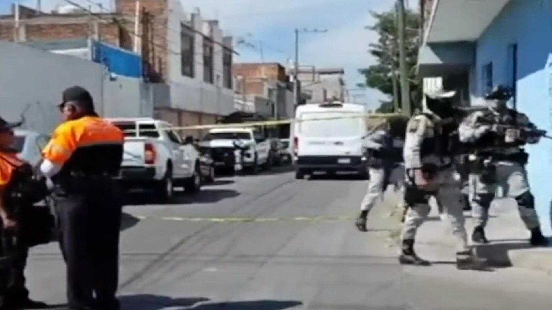 Atacan a Elementos de Seguridad en la Zona Centro de Cortazar; Reportan un Herido y un Fallecido
