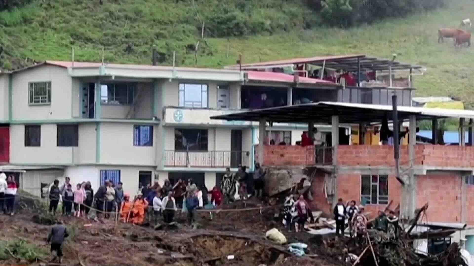 Deslizamiento de Tierra Mata a 7 Personas de la Misma Familia en Colombia