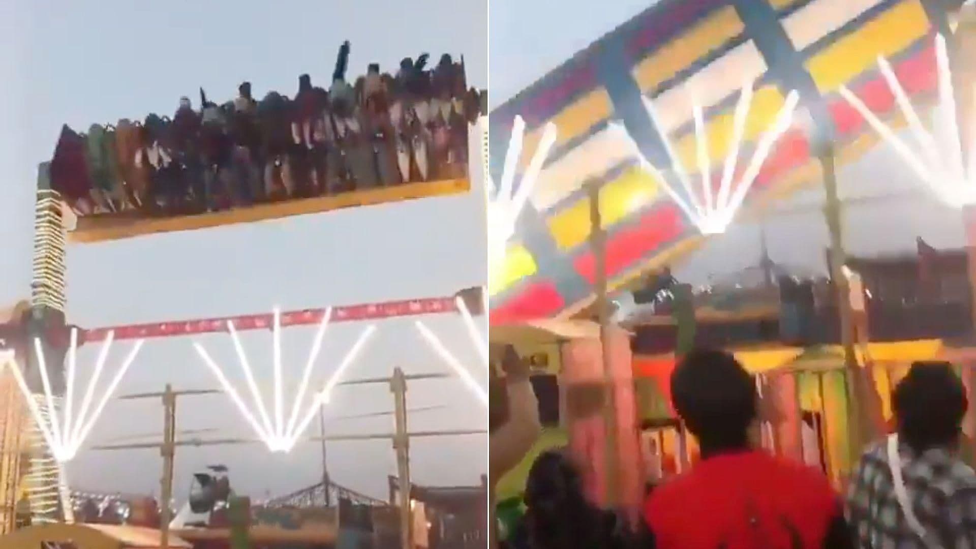 Colapsa Juego Mecánico en Feria y Deja Dos Muertos; 12 Heridos Graves en la India