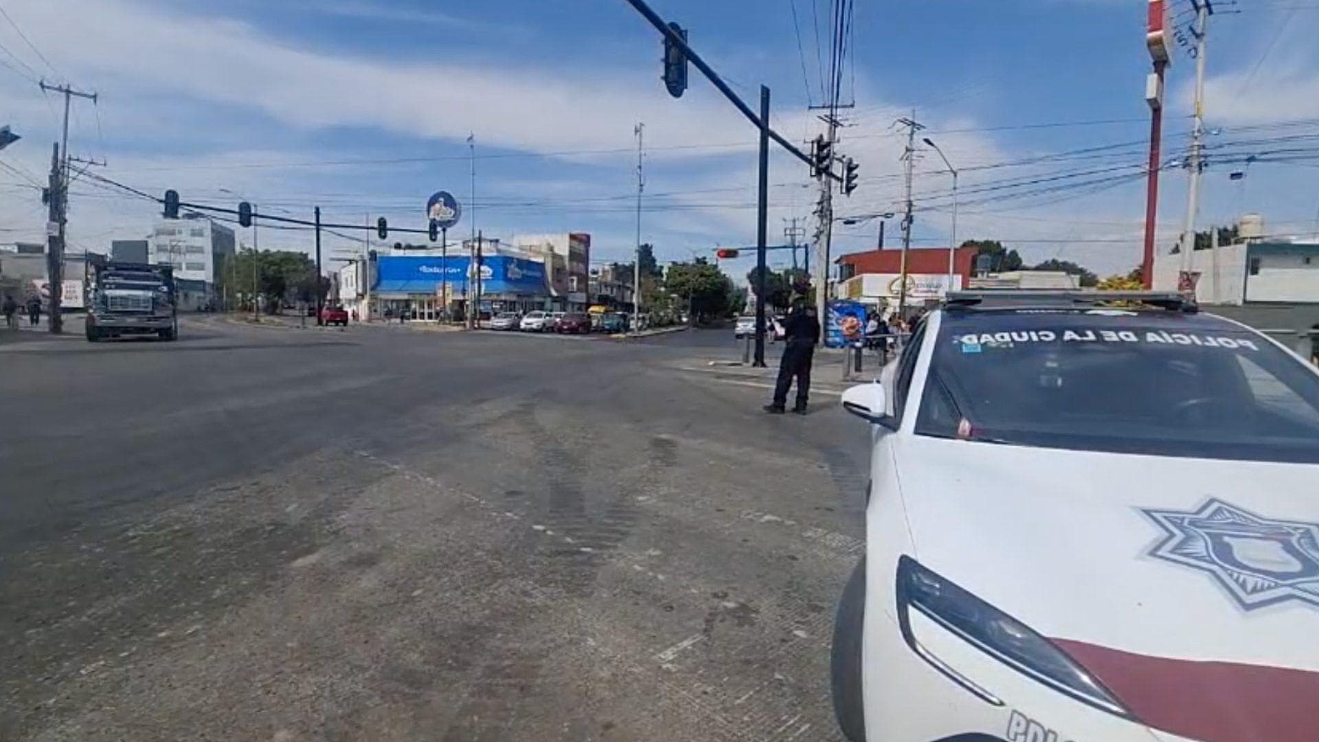 Cierran Bulevar Valsequillo en Puebla por Manifestación en Terminal de RUTA