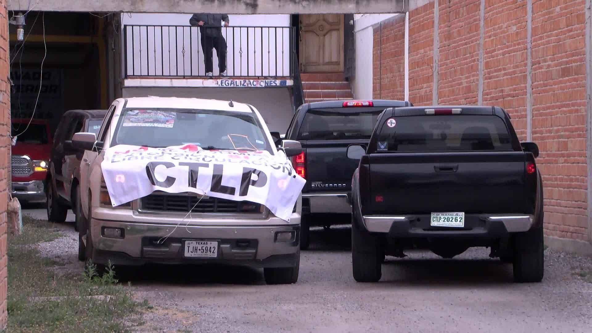 Se Manifiestan Organizaciones de Autos Americanos por Decomisos en SLP