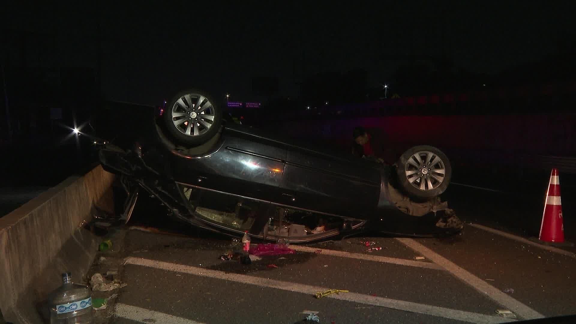 Conductor en Estado de Ebriedad Vuelca Sobre la Autopista Guadalajara a Zapotlanejo