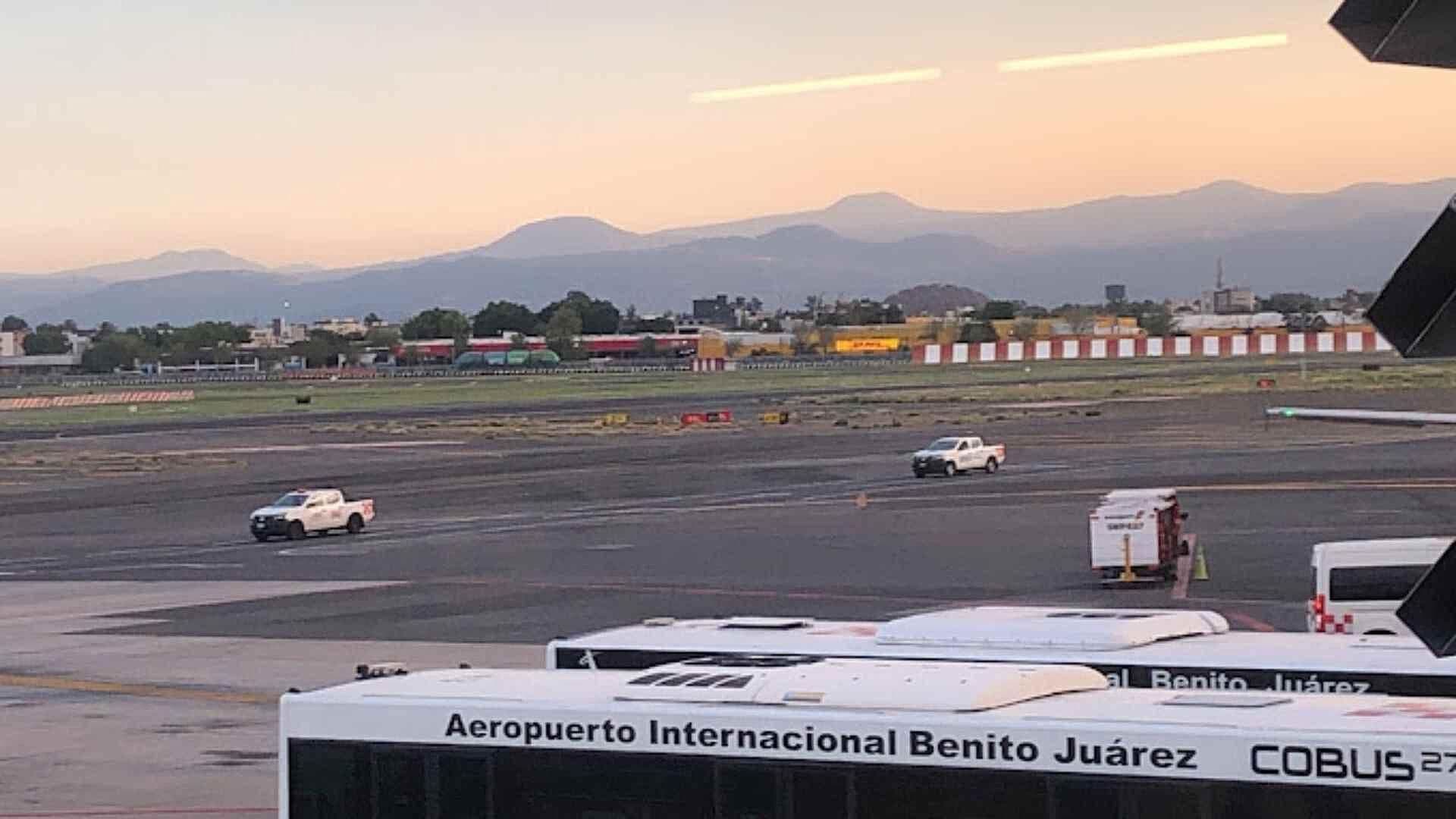 Detectan Presencia de Dron en una Pista de la T2 del Aeropuerto Internacional de la CDMX