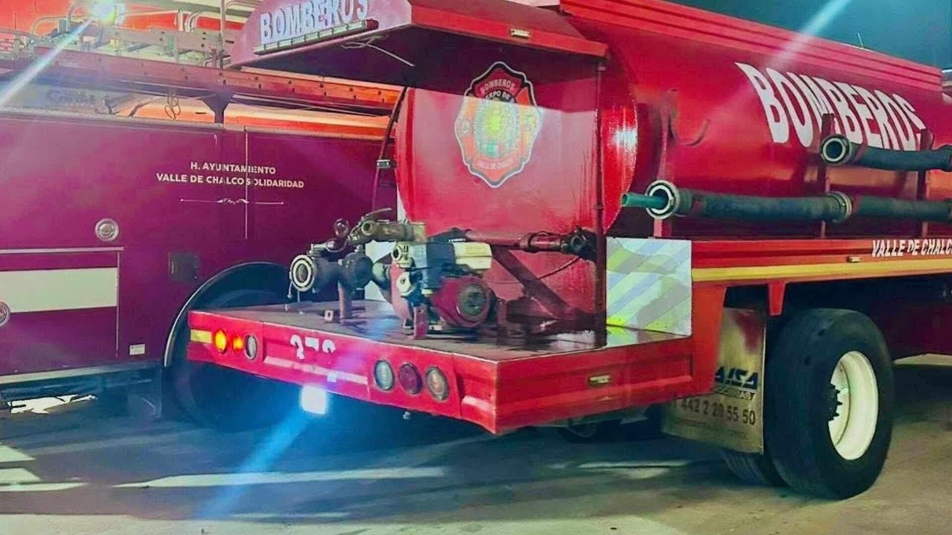 Se Registra Fuerte Incendio Esta Noche en Chalco: Así se Ve el Fuego Hoy