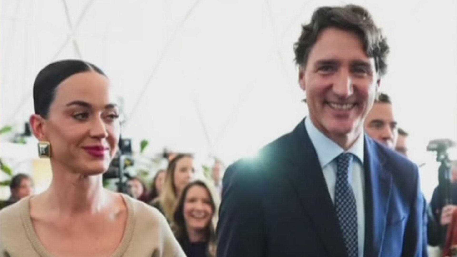Katy Perry y Justin Trudeau Son Vistos Juntos en el Foro de Davos