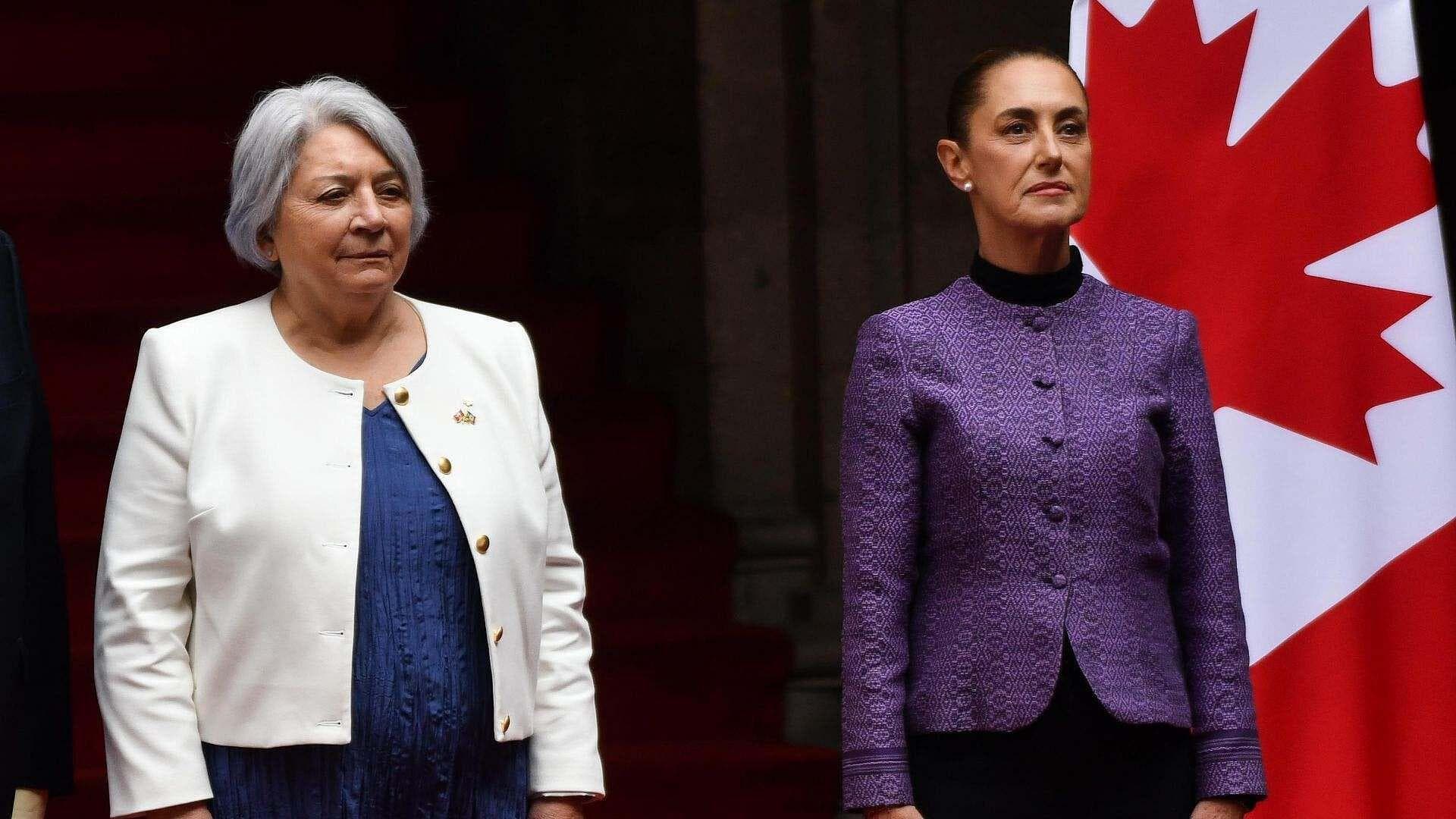 Claudia Sheinbaum Recibió a Mary Simon en Palacio Nacional; Esto Dijo la Presidenta