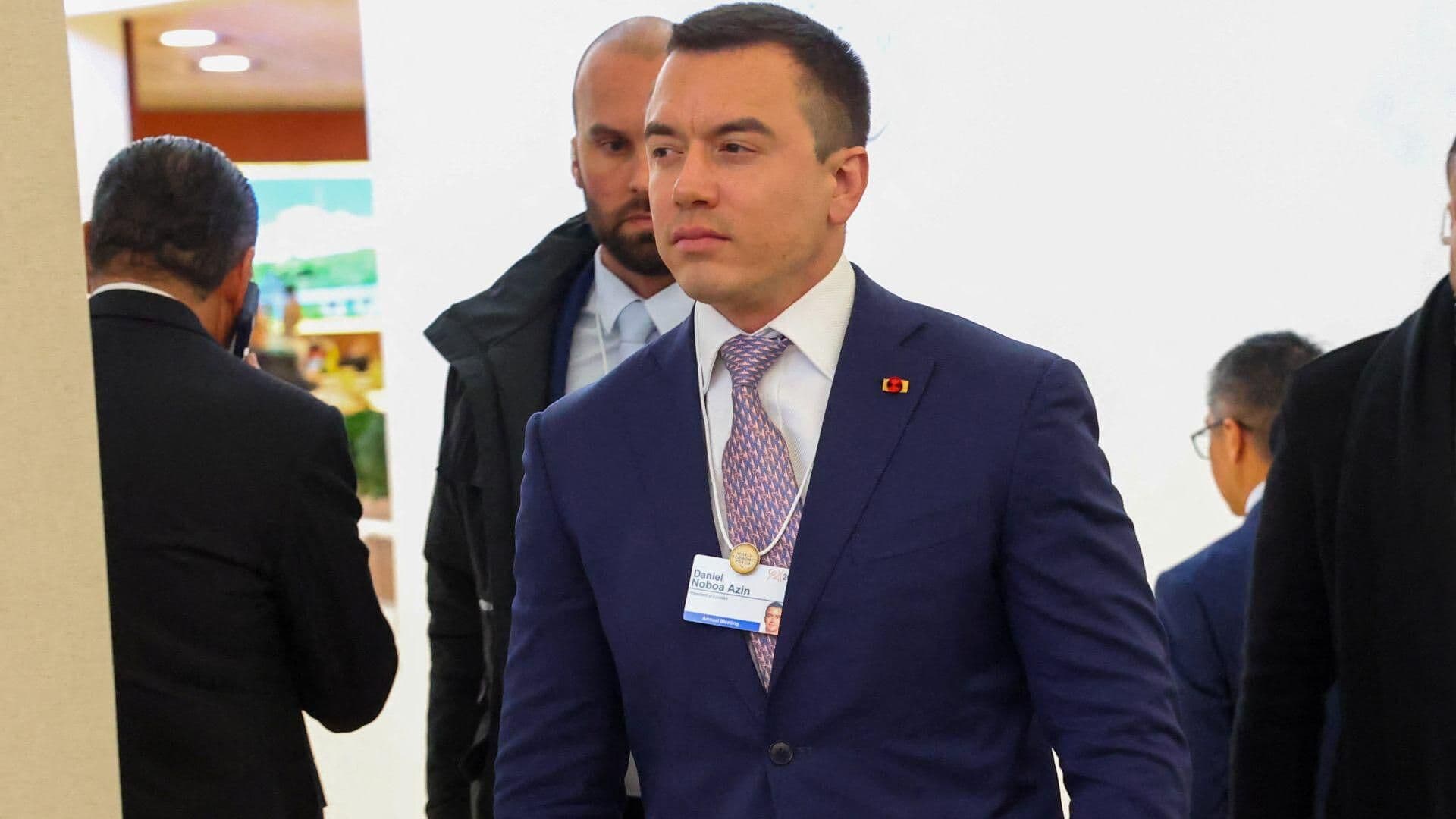 "El Verdadero Enemigo es la Miseria": Daniel Noboa en Davos