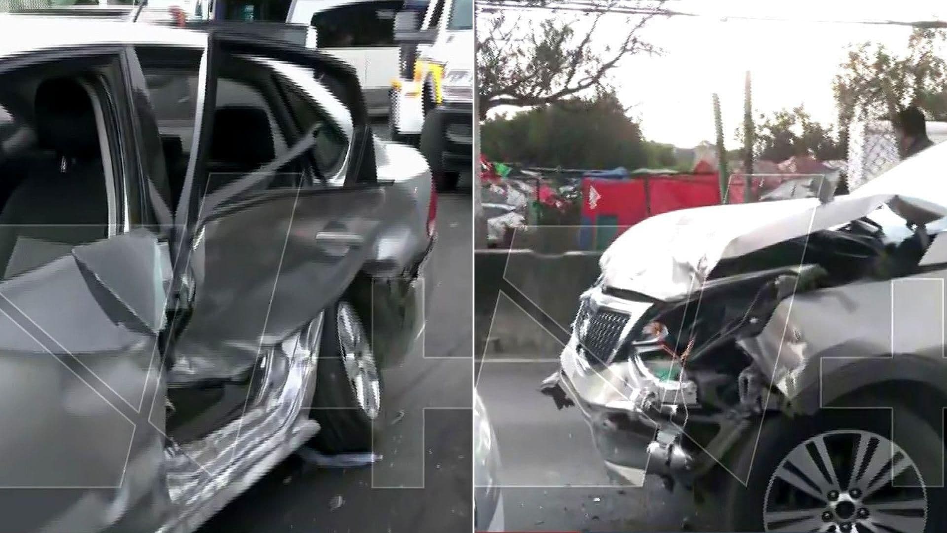 Choque Entre Camioneta y Coche en Avenida 602, Gustavo A. Madero, CDMX