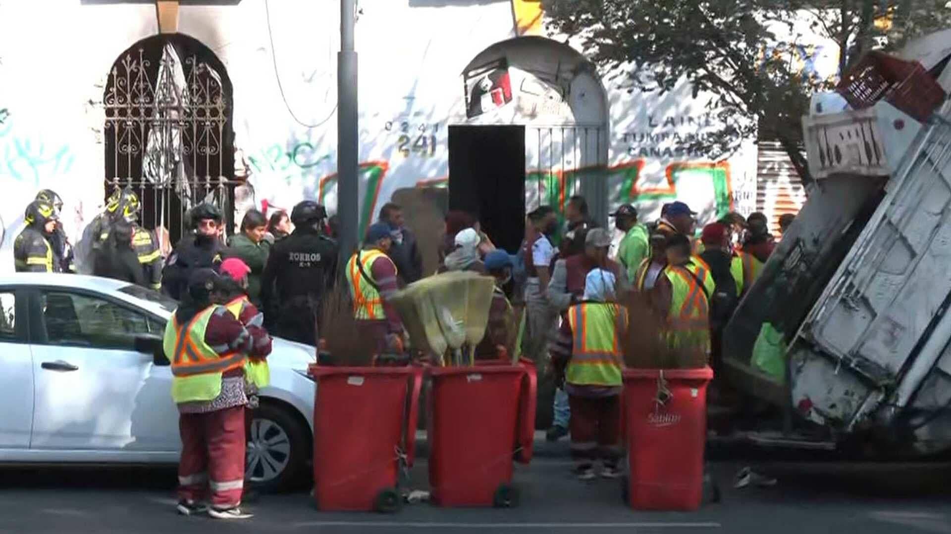 Fiscalía de la CDMX Realiza Diligencia en Predio Abandonado de la Colonia Doctores