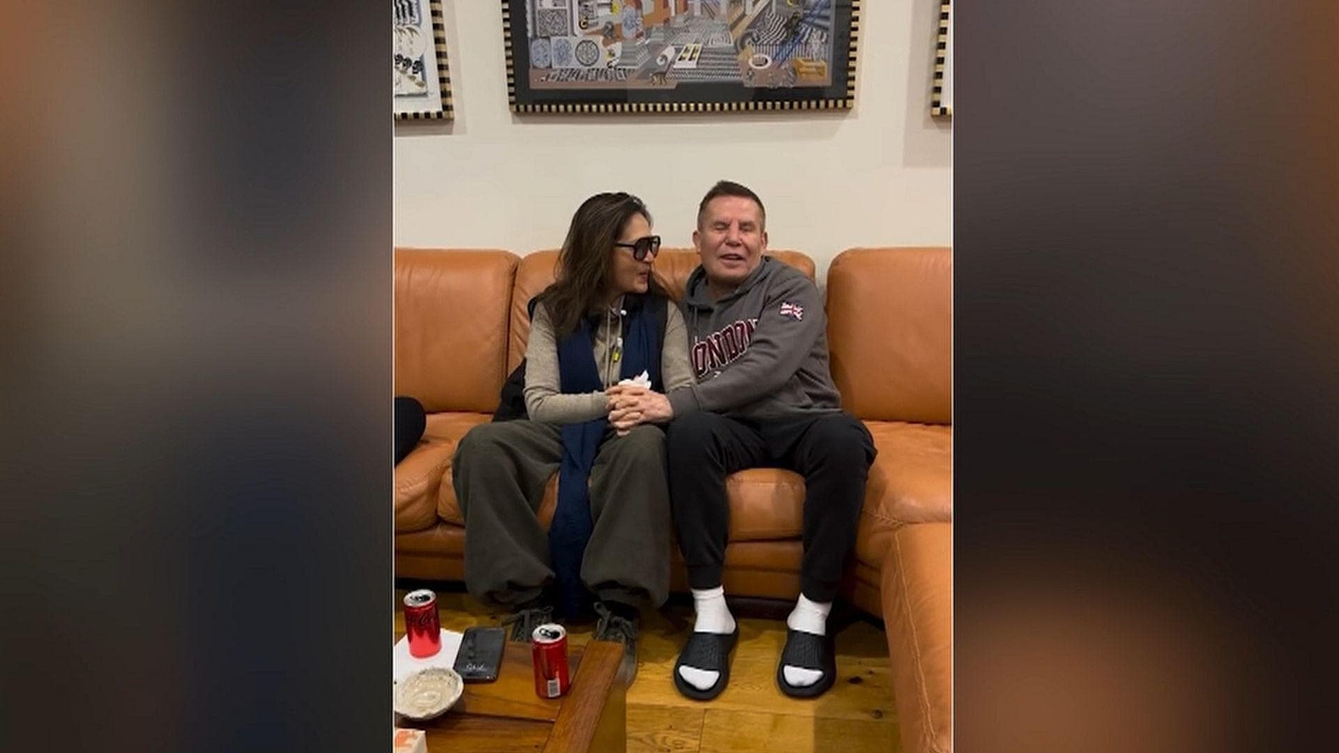 Yolanda Andrade Graba Video con Julio César Chávez entre Rumores sobre Salud de la Conductora