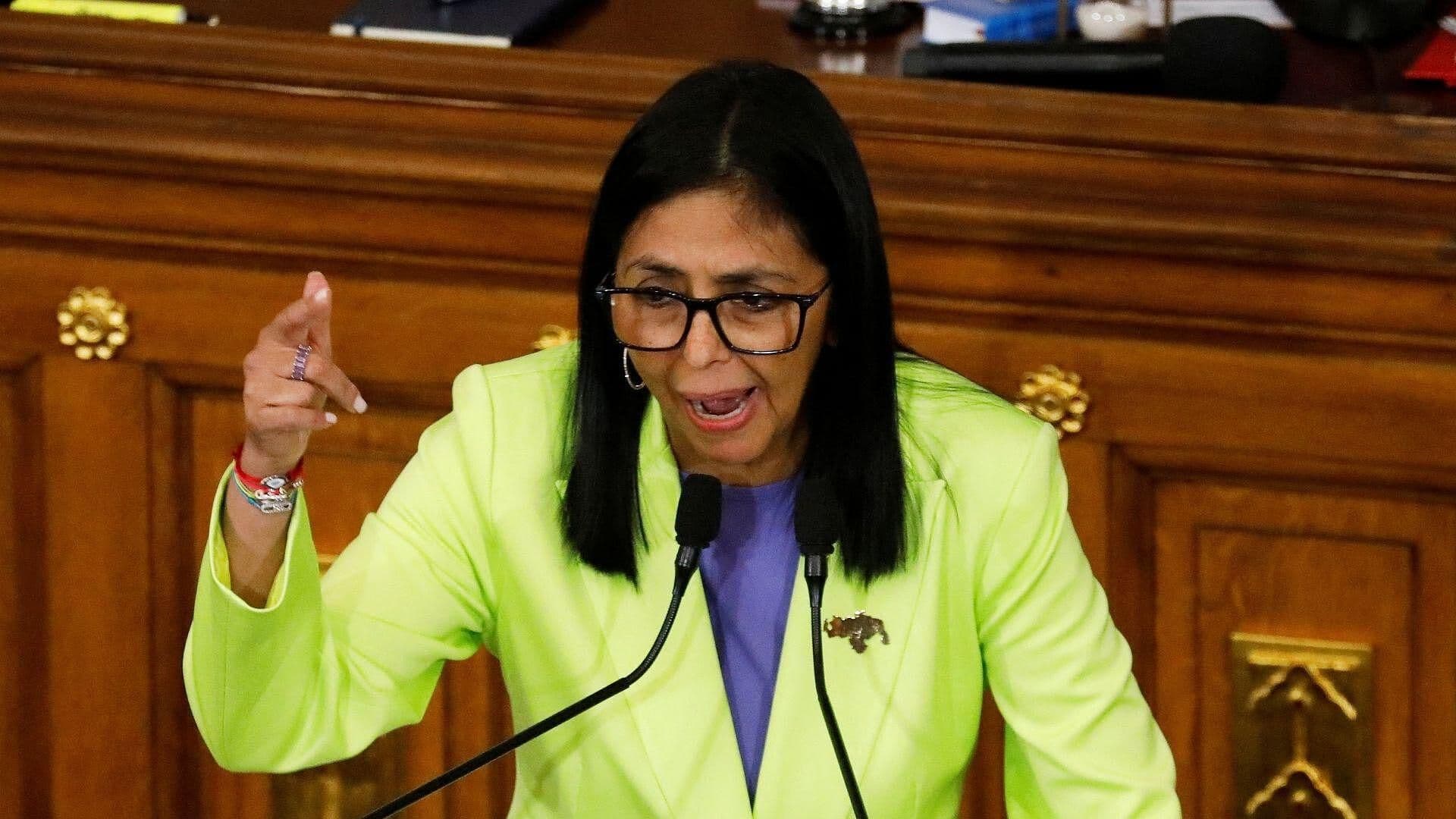 Delcy Rodríguez Pronuncia Mensaje Anual ante Asamblea Nacional en Venezuela