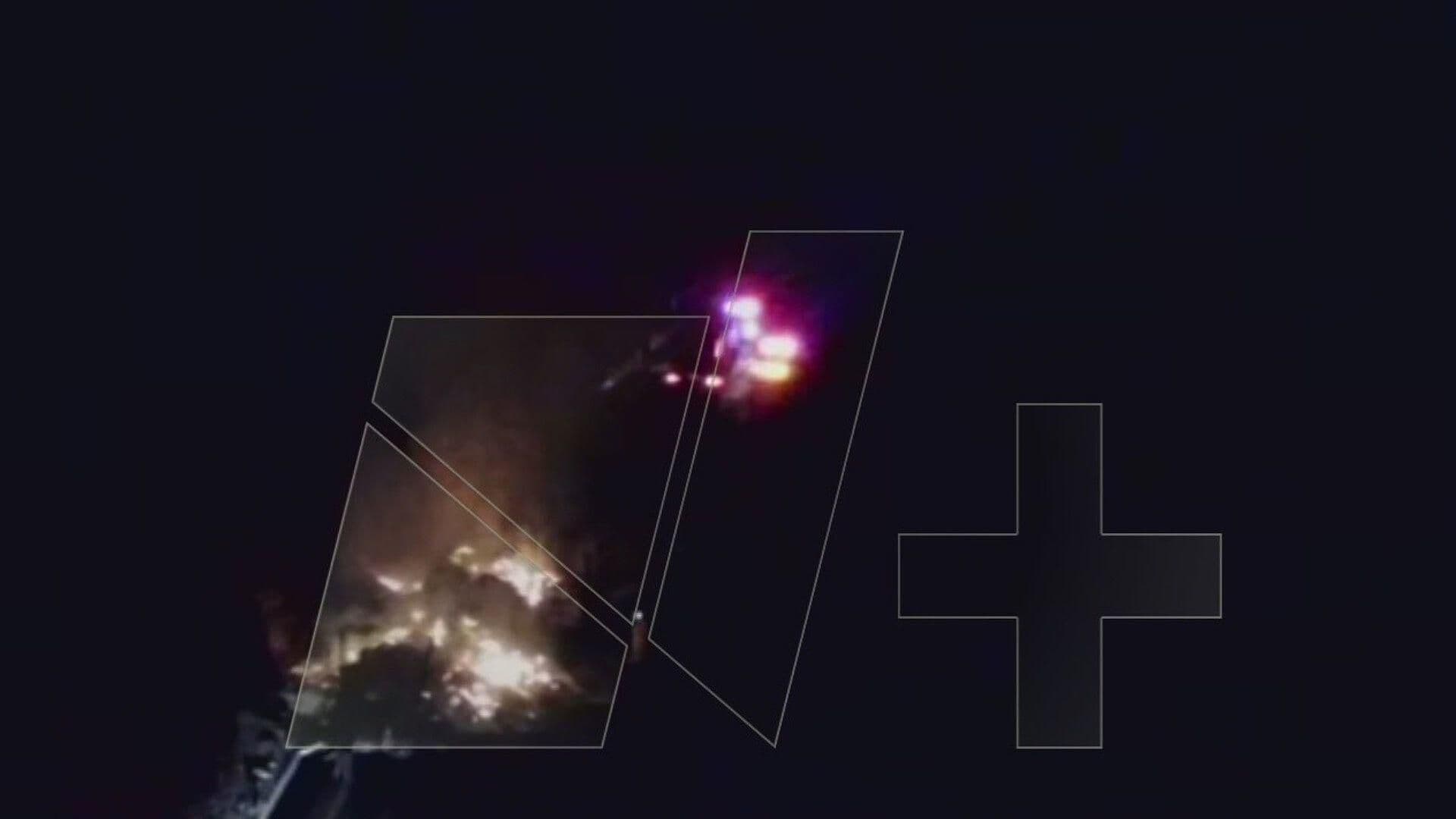 Deja Choque e Incendio de Tráiler un Herido en Salinas Victoria