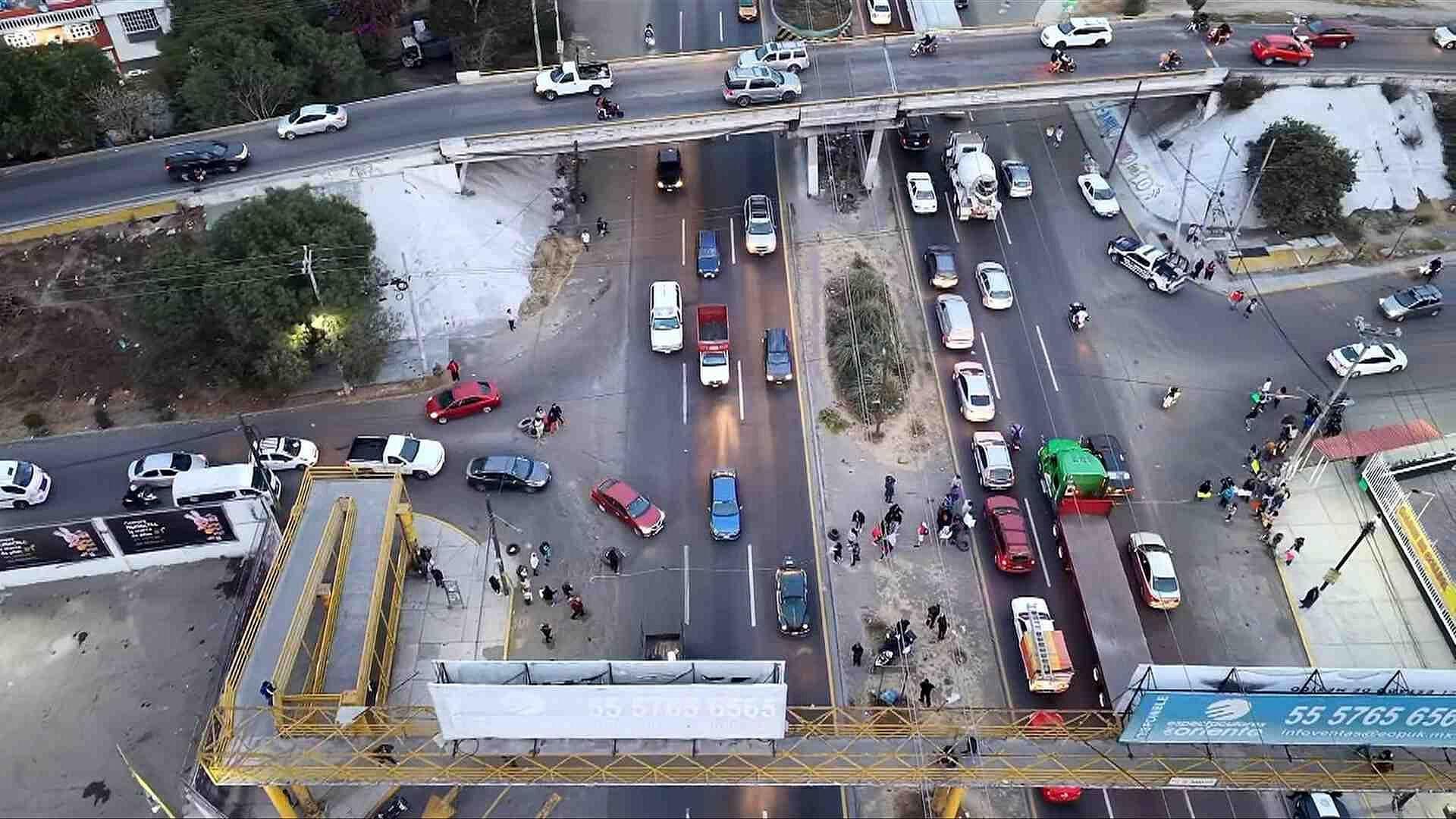 Desquicia Ecatepec Bloqueo con Cierre Intermitente en Carretera Texcoco-Lechería