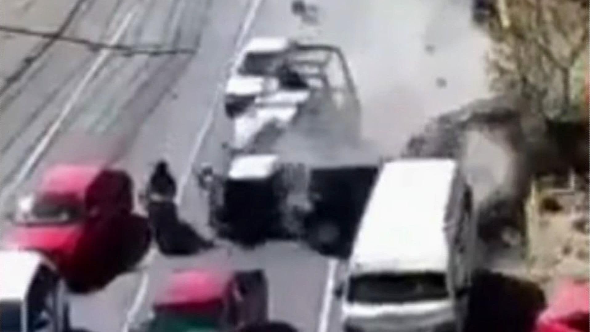 VIDEO: Captan Momento en que Patrulla del Edomex Provoca Choque Múltiple en la México-Texcoco