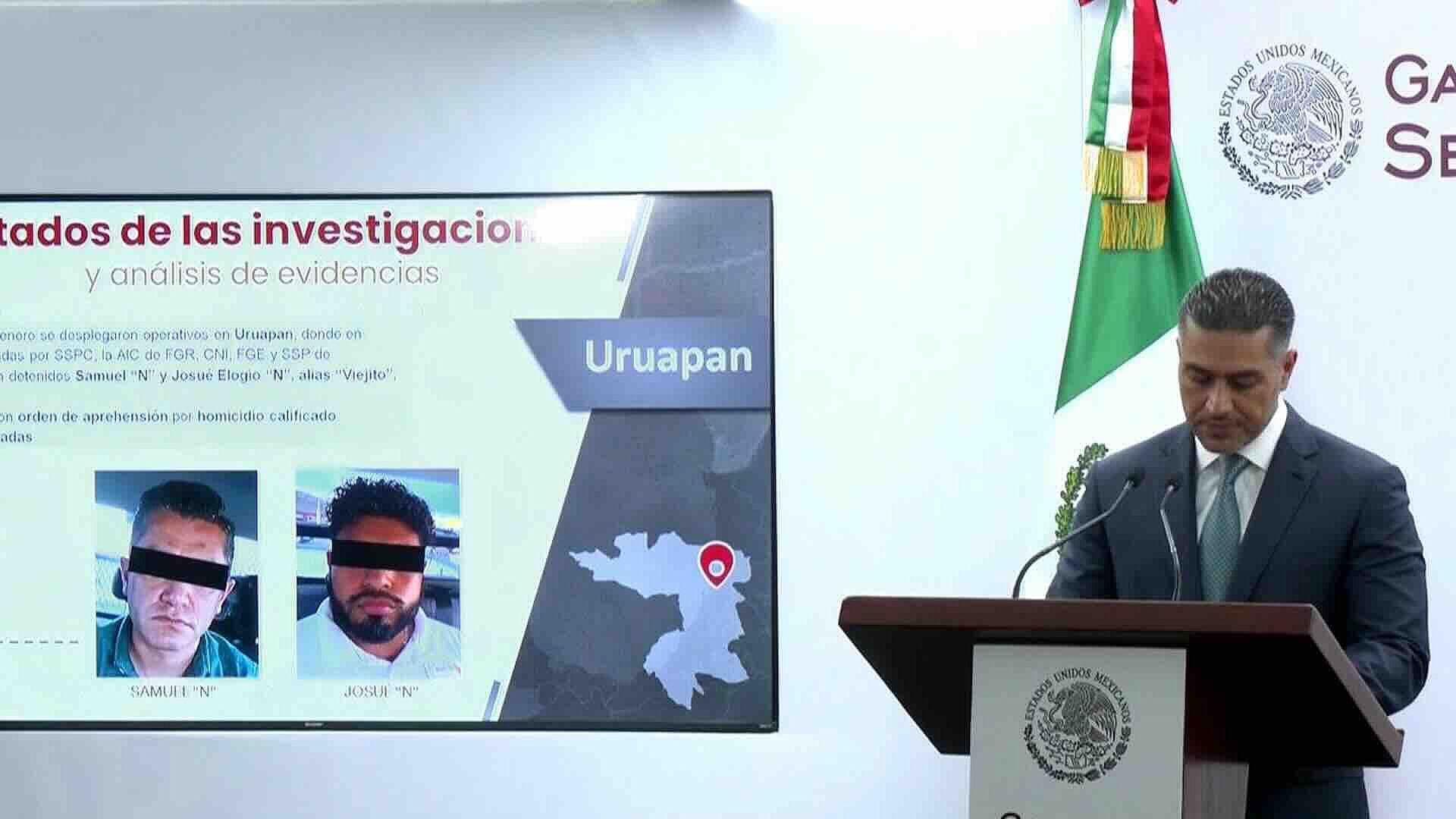 Detienen a Dos Más por Asesinato del Alcalde de Uruapan, Carlos Manzo