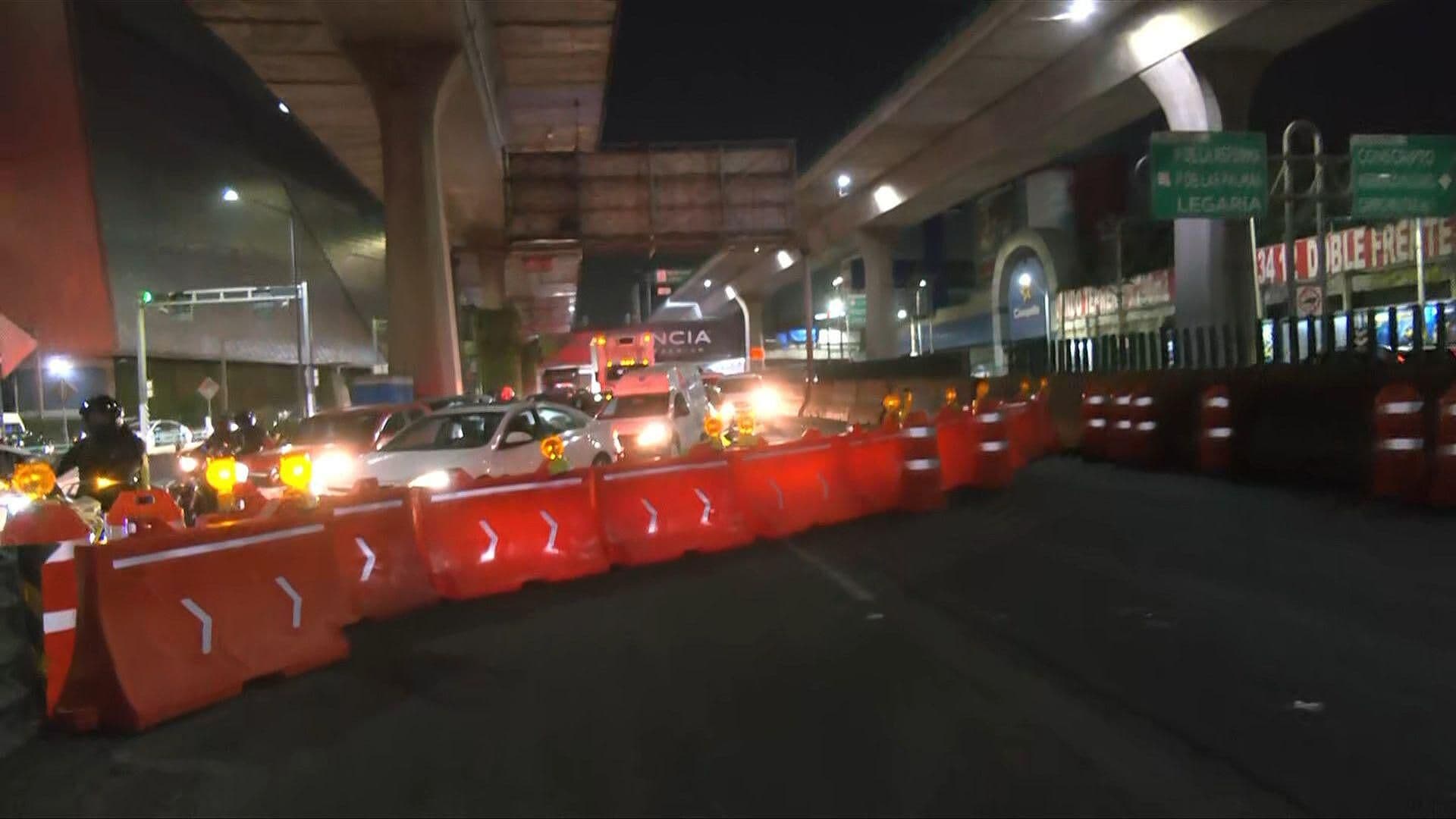 Inician Obras de Reconstrucción en Periférico Norte: Así se Vive el Tráfico Esta Noche