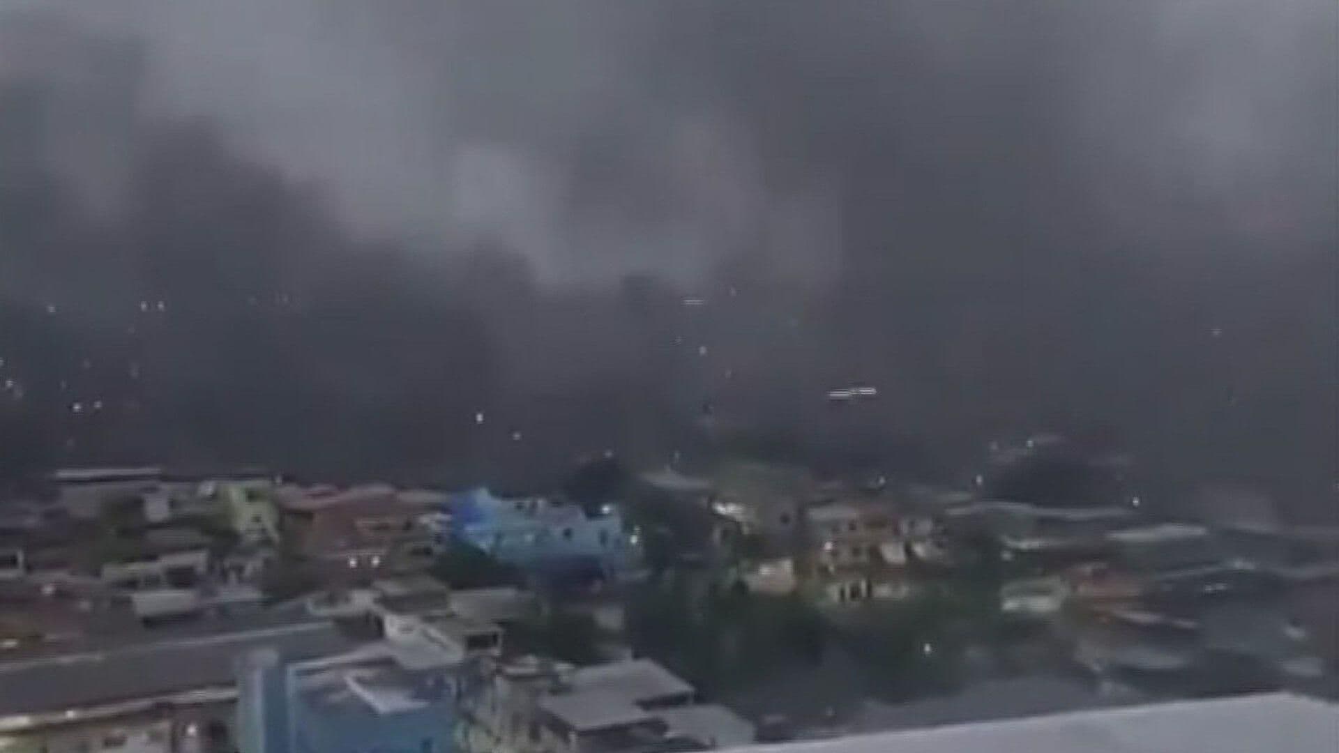 Río de Janeiro Vive Intensa Jornada de Balaceras e Incendios