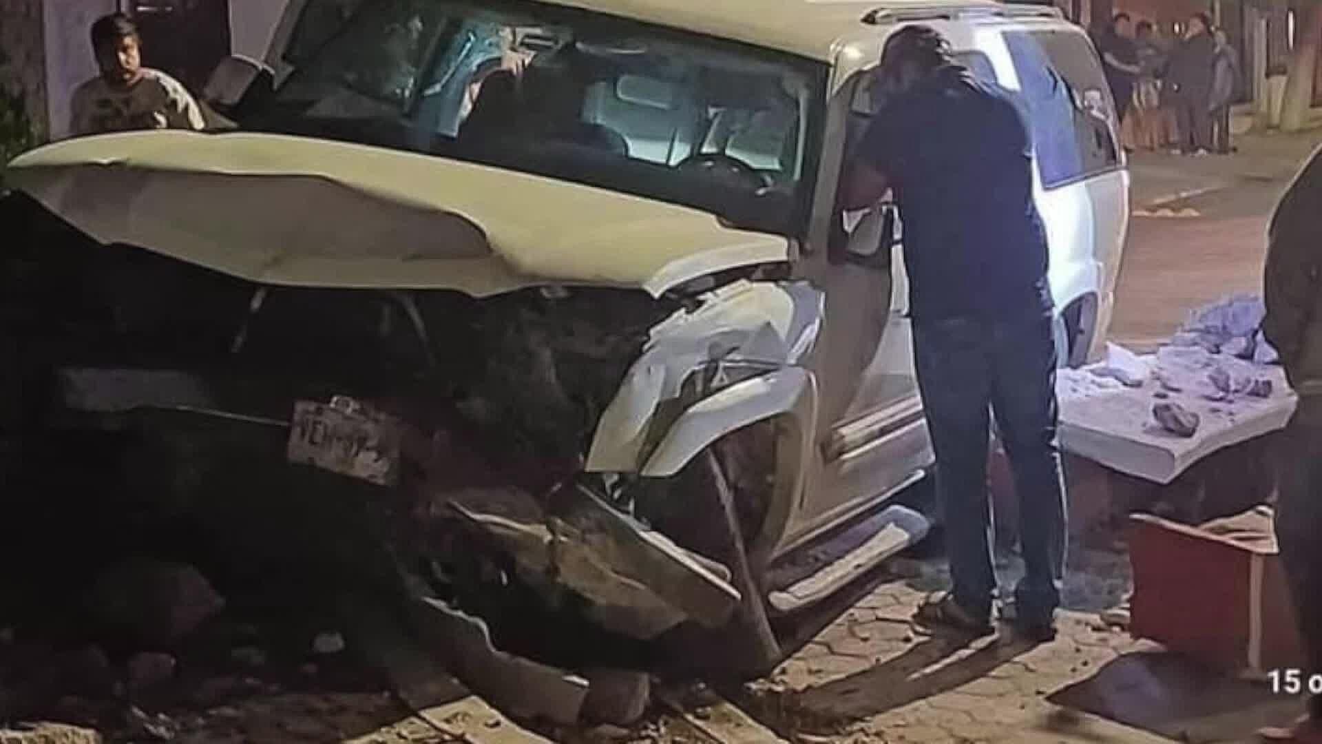 Subdirector de Deporte Social Chocó al Manejar Alcoholizado en San Luis Potosí