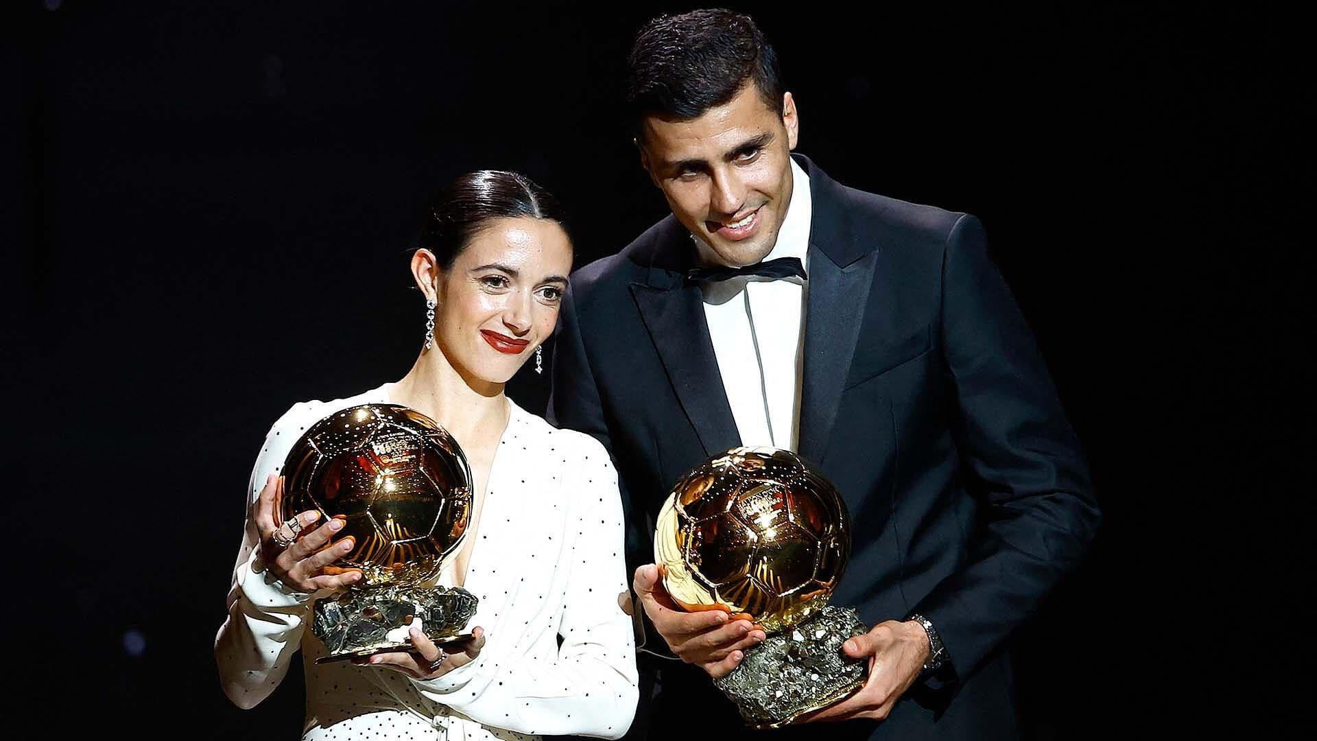 El Futbolista Español, 'Rodri', Jugador del Manchester City, Gana el Premio Balón de Oro