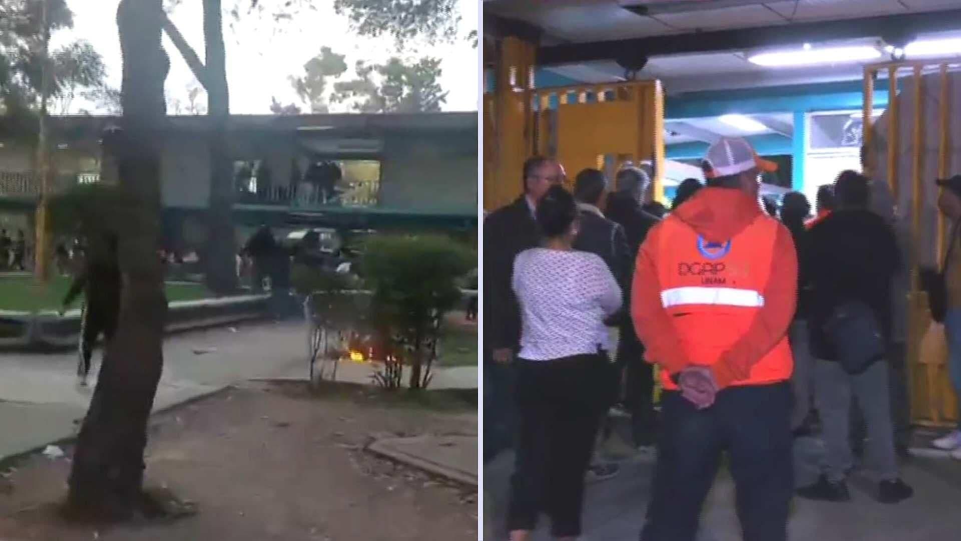 Estudiantes Piden Expulsión de Grupo Porril que Tomó el CCH Vallejo