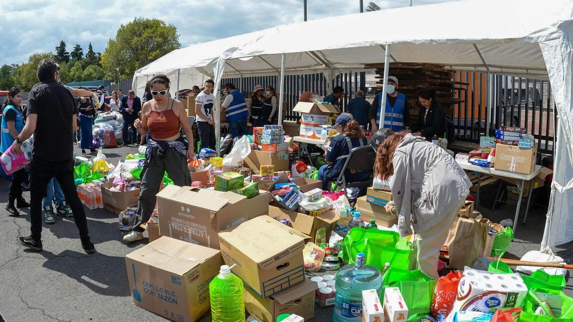 Amplían Días para Acopio de Ayuda Humanitaria para Guerrero en CU