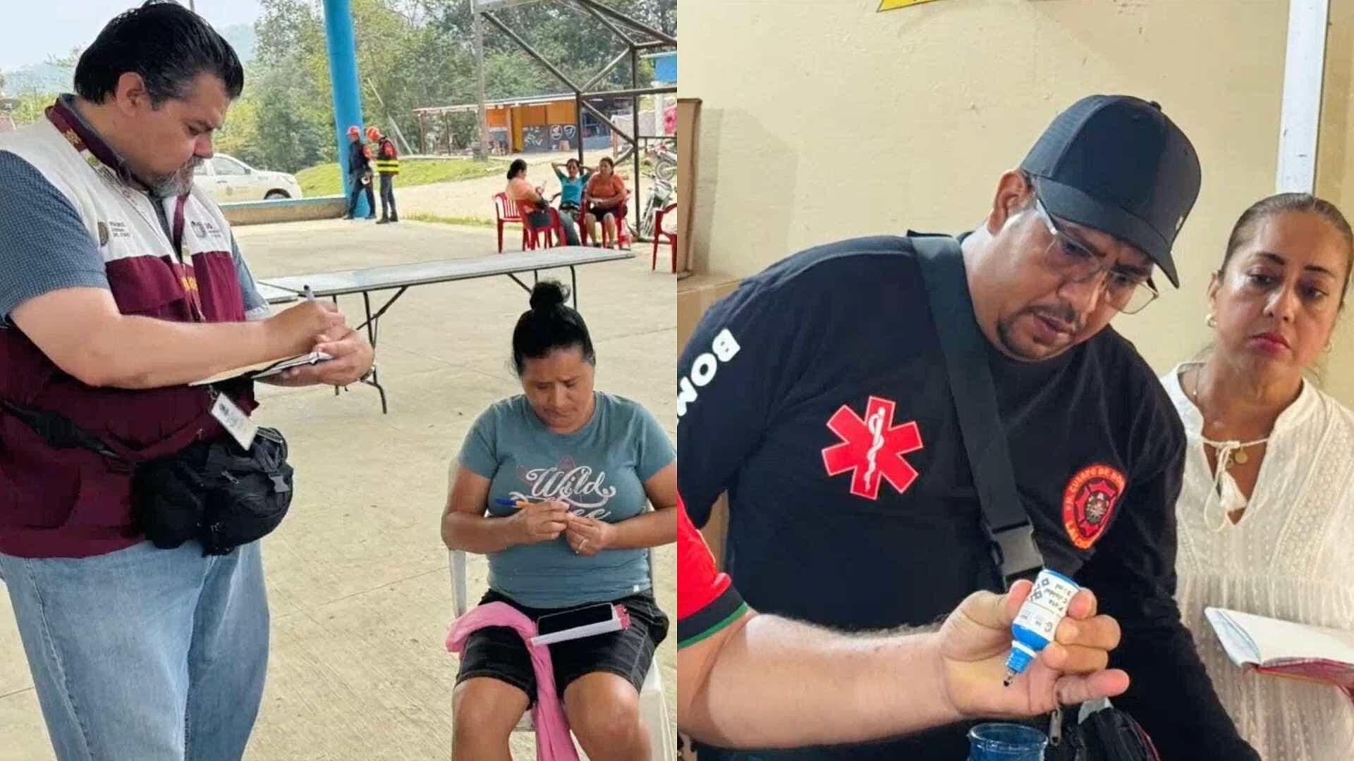 Brindan Atención Médica a Habitantes de Las Choapas tras Incendio en Pozo Krem