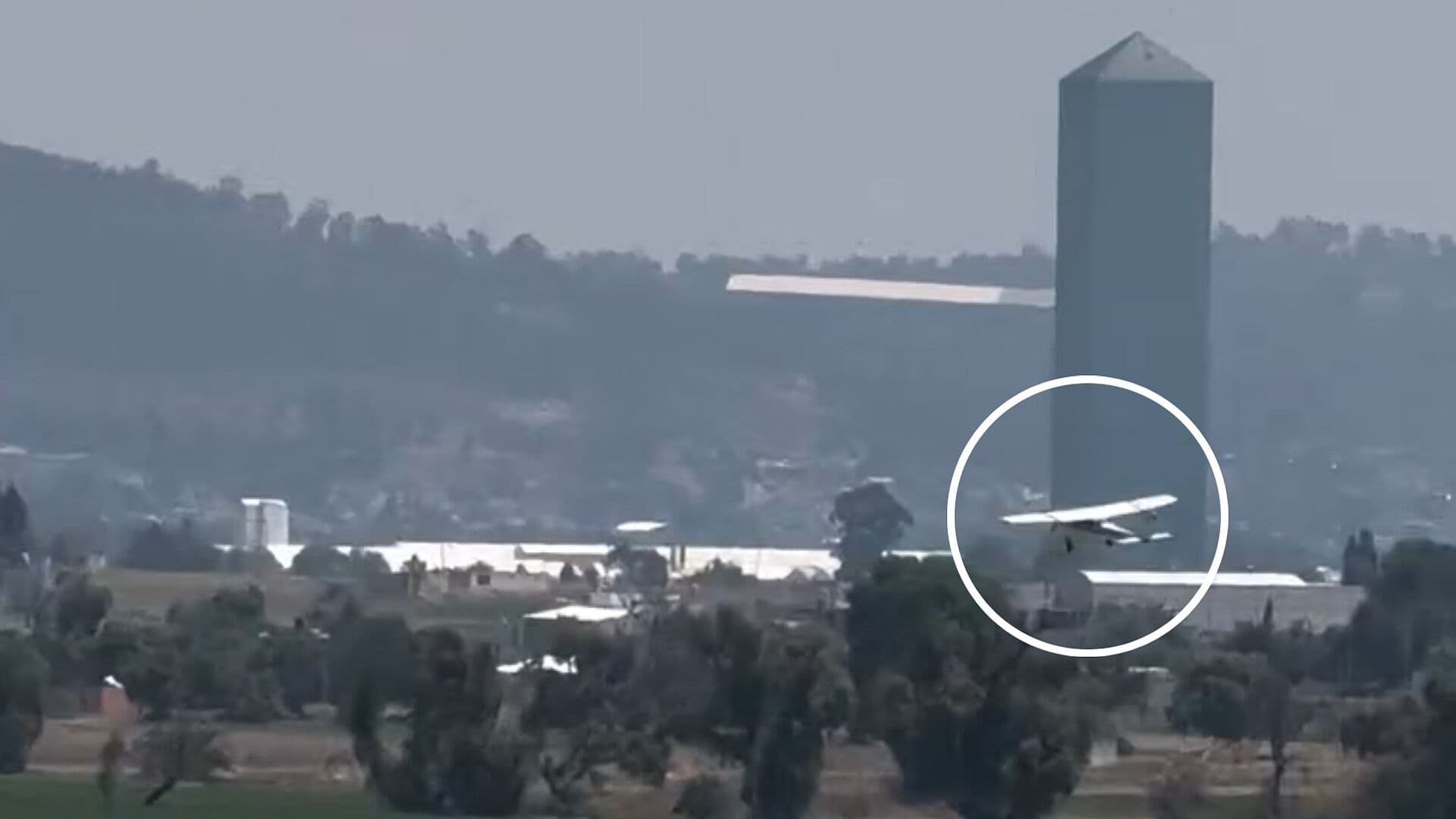 Desplome de Avioneta Deja Cuatro Tripulantes Sin Vida en Huejotzingo, Puebla