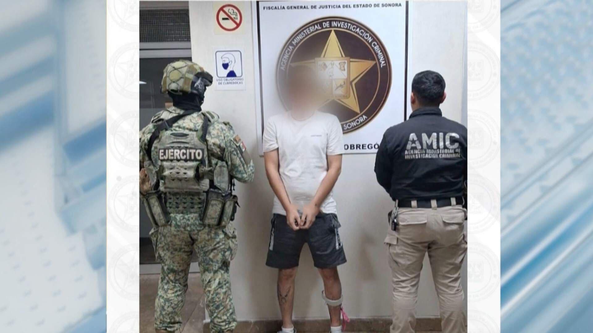 Sujeto Aprehendido por Presunta Agresión Armada Contra Agente de la Policía Estatal en Cajeme