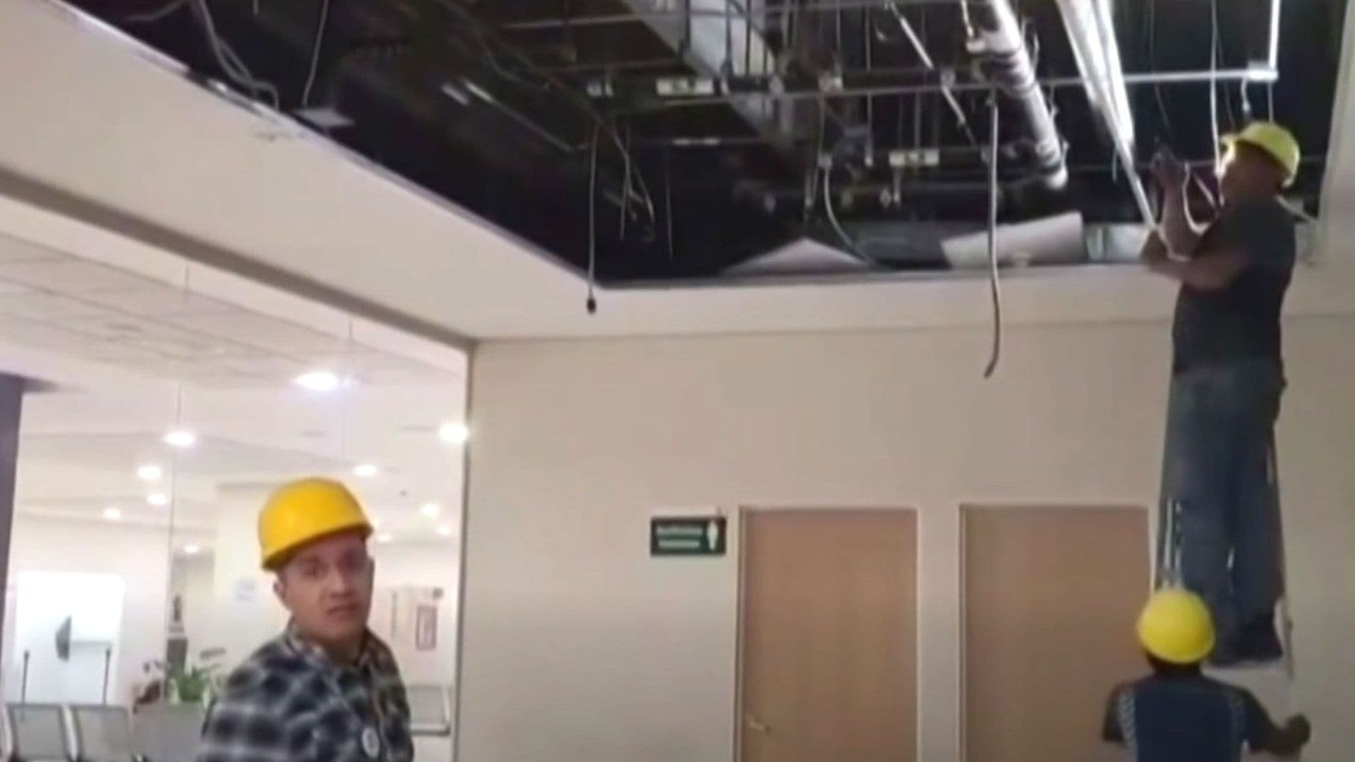 Reparan Plafón que Colapsó en Sala de Espera de Hospital Regional 200 del IMSS en Tecámac, Edome