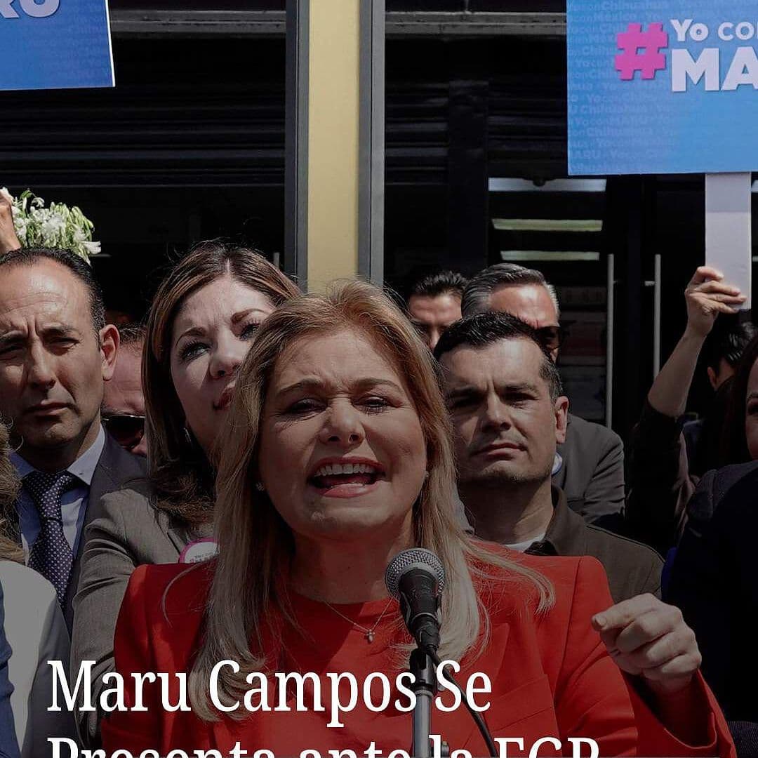 Maru Campos se Presenta Ante la FGR