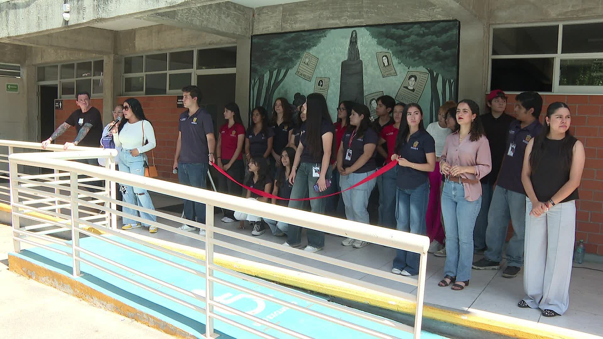 Realizan Mural En Prepa 9 Para Sensibilizar Sobre La Crisis De Desaparecidos En Jalisco
