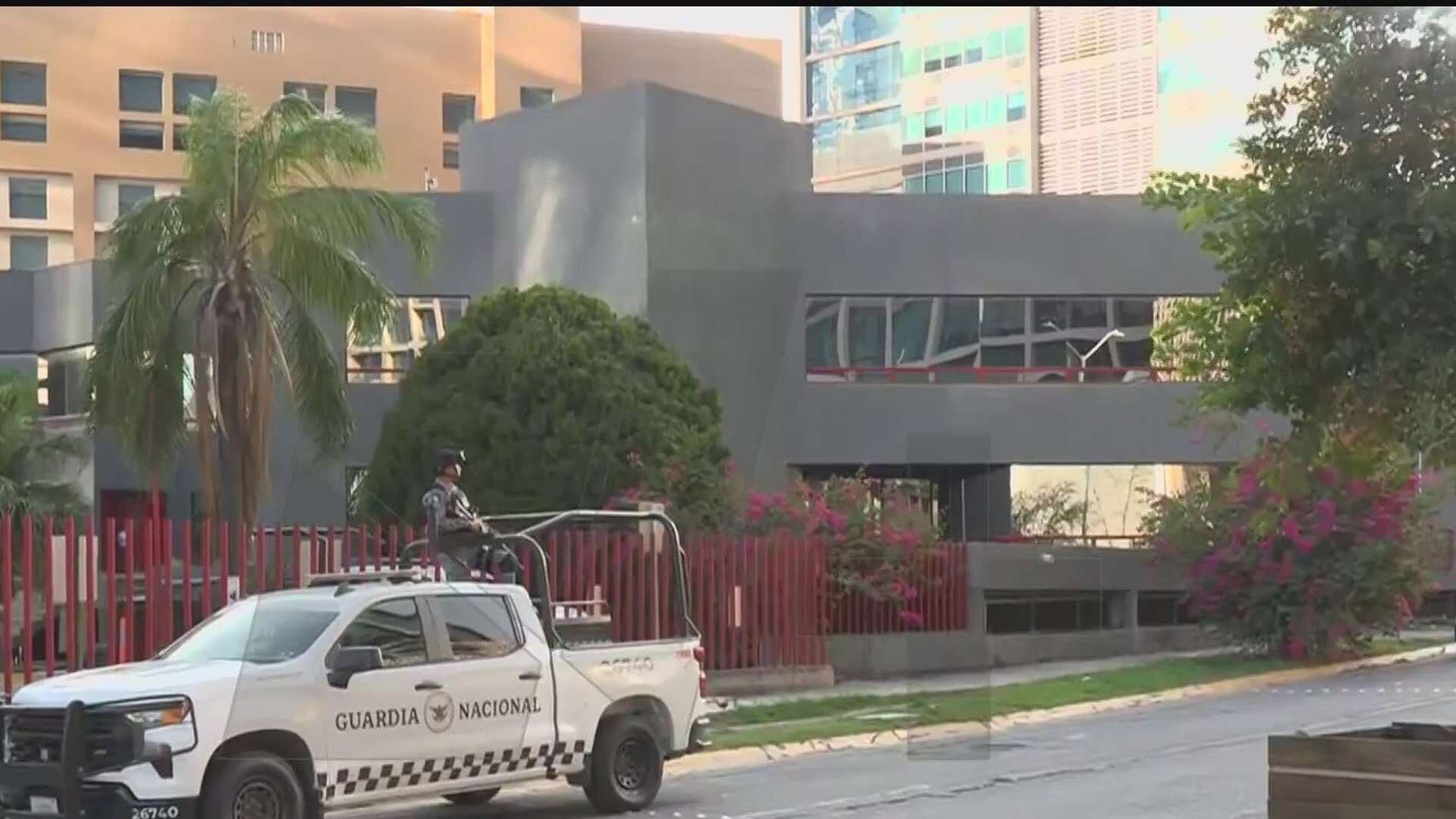 Resguarda GN Complejo de Oficinas; Presuntamente Relacionado con Huachicoleo en San Pedro