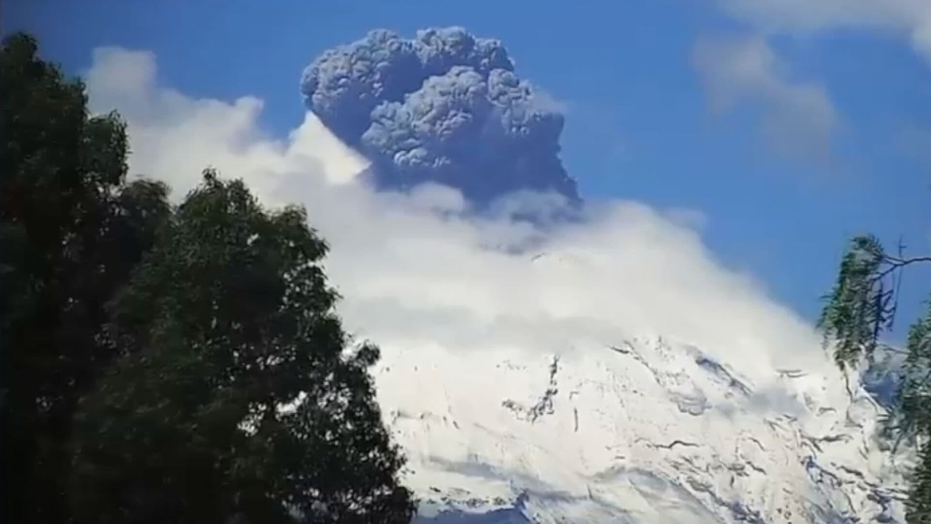Imágenes Volcán Popocatépetl Actividad San Matías Tlalancaleca Puebla 28 Mayo 2026