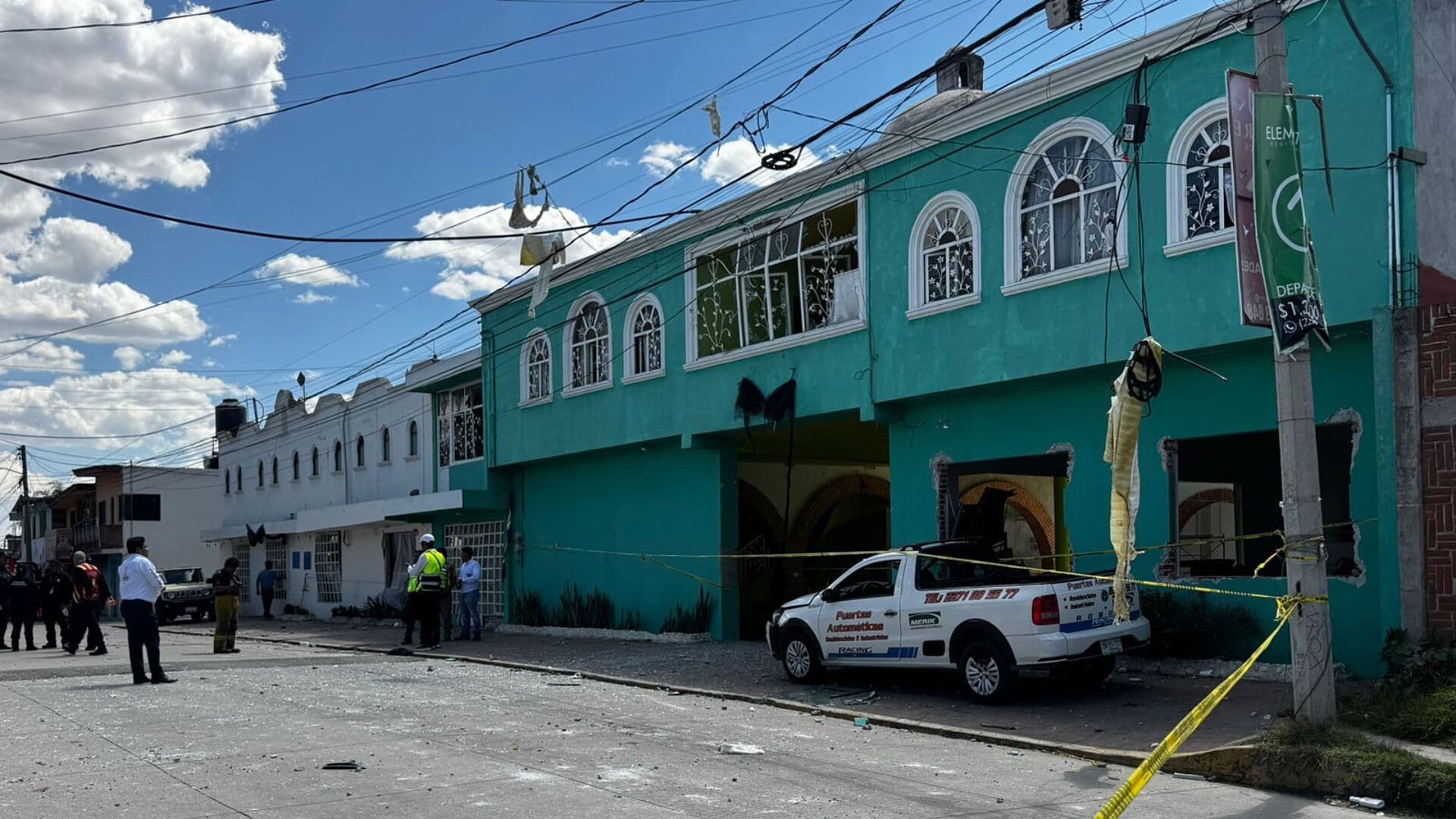 Explosión por Acumulación de Gas Deja 17 Lesionados en Puebla