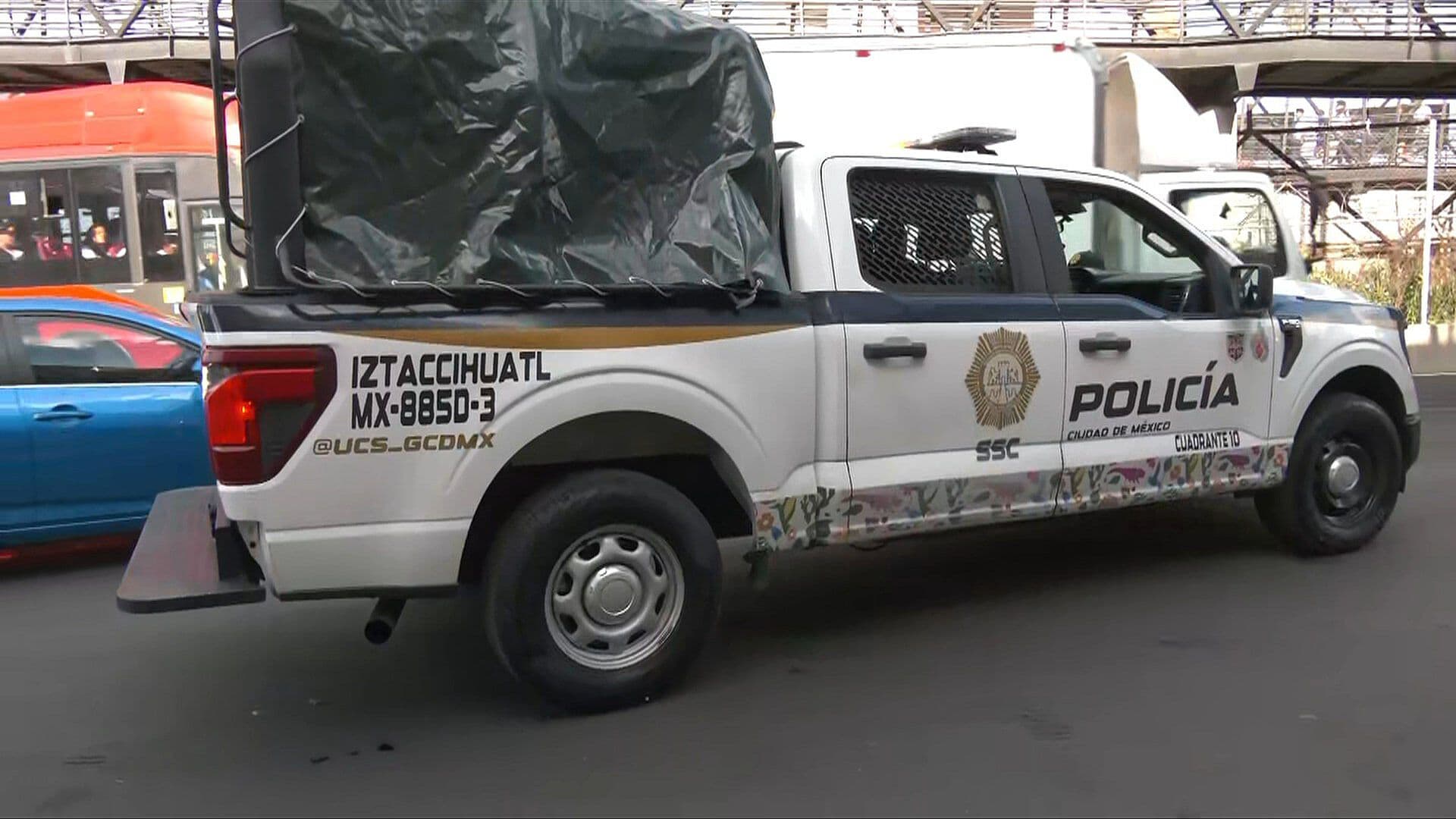 Motociclista Muere tras Accidente Vial en Eje 3 Oriente, Iztacalco, CDMX